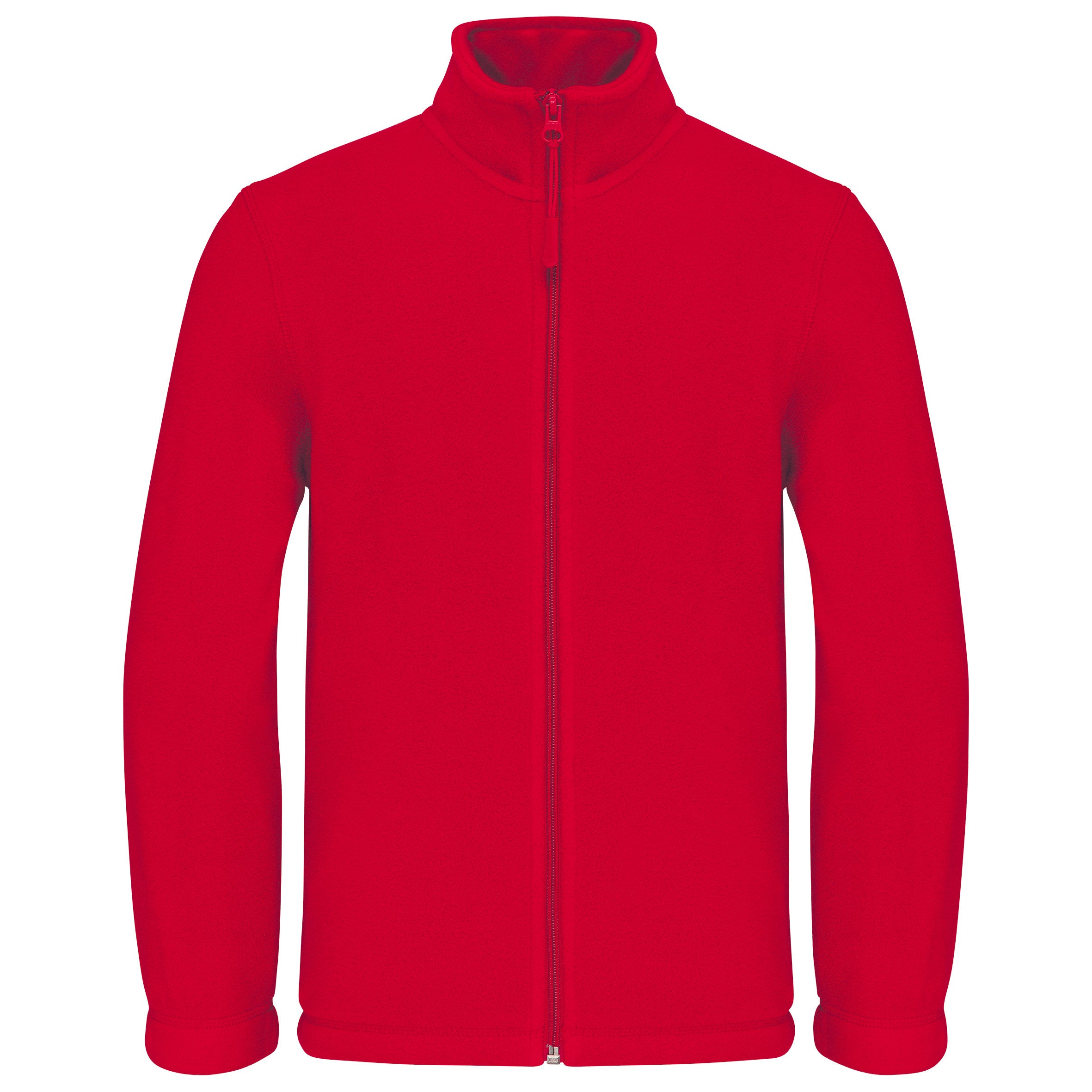 Kinderjack van microfleece met ritssluiting