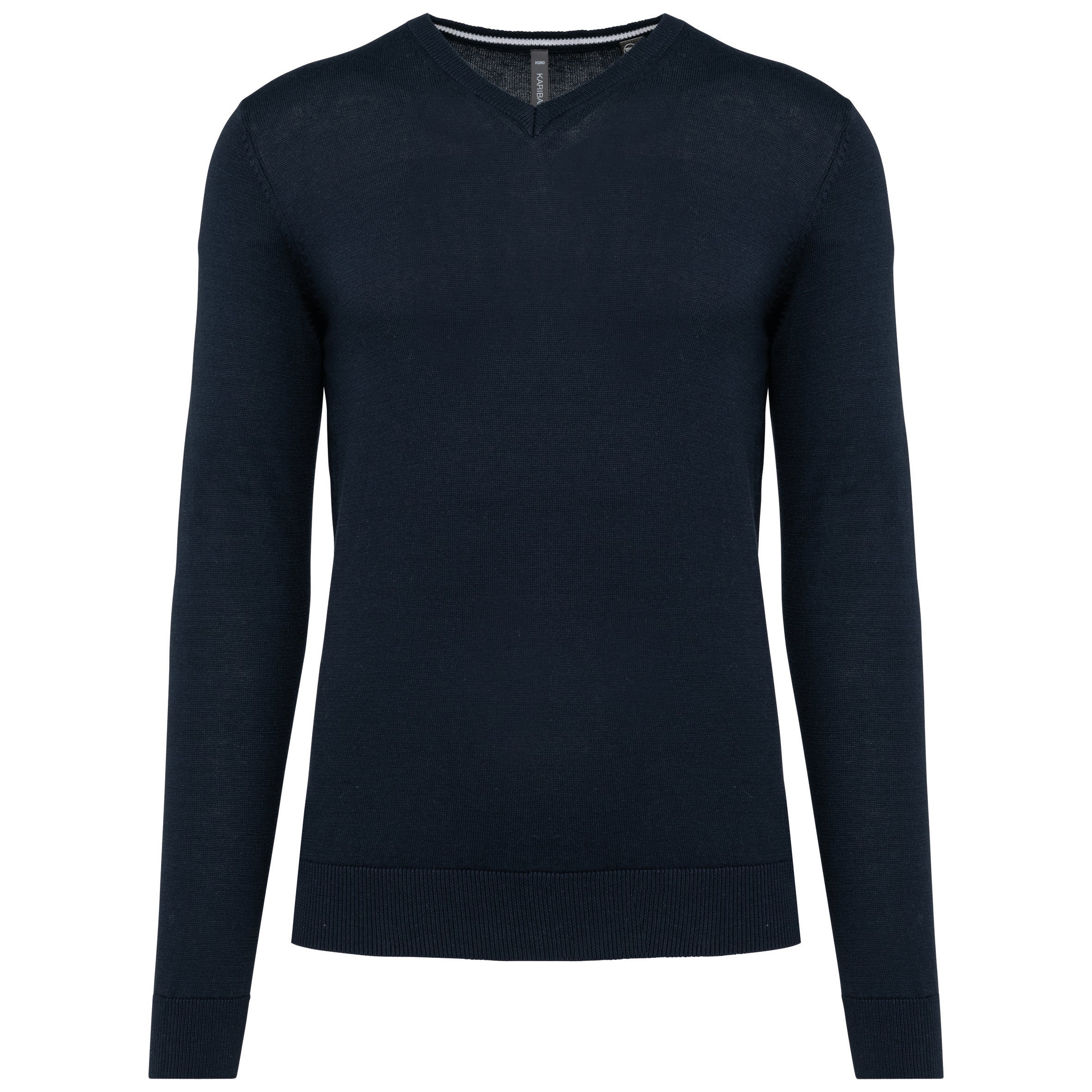 Pull col en V écoresponsable homme