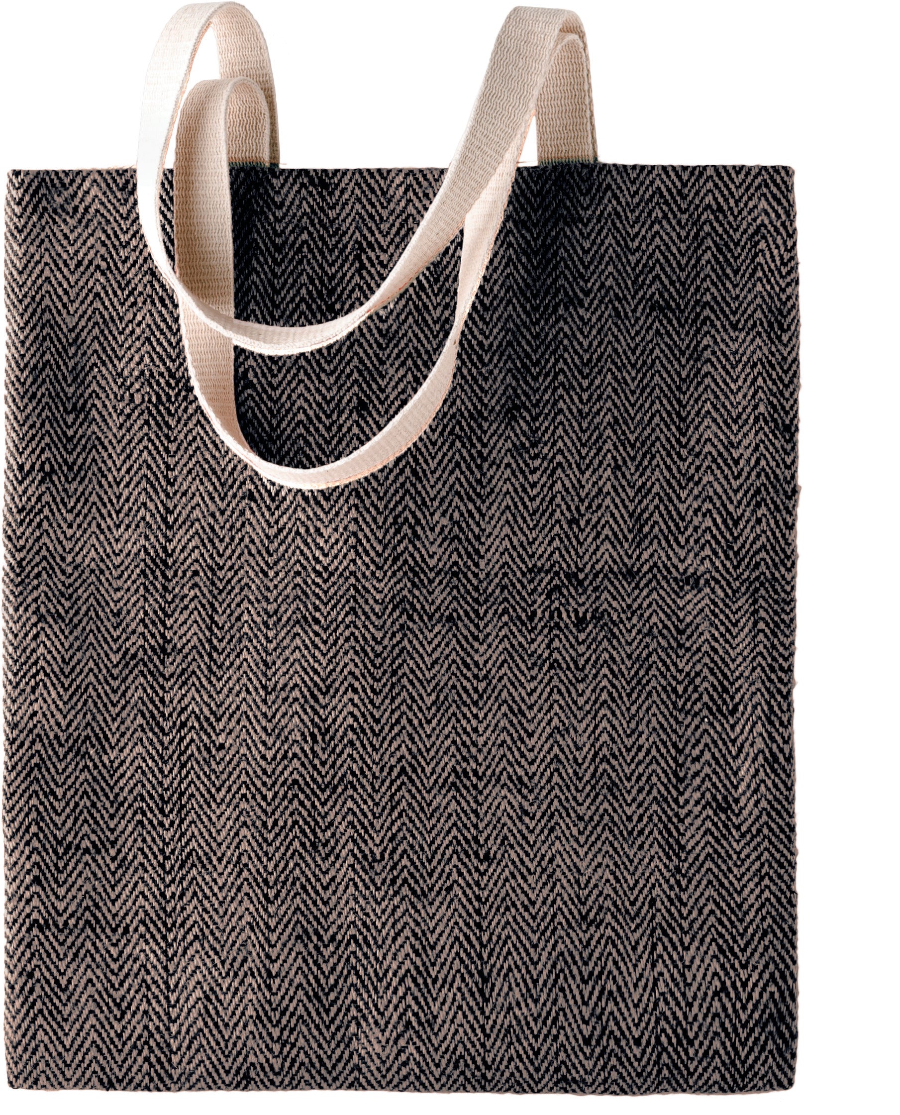 100% natural dyed burlap bag
