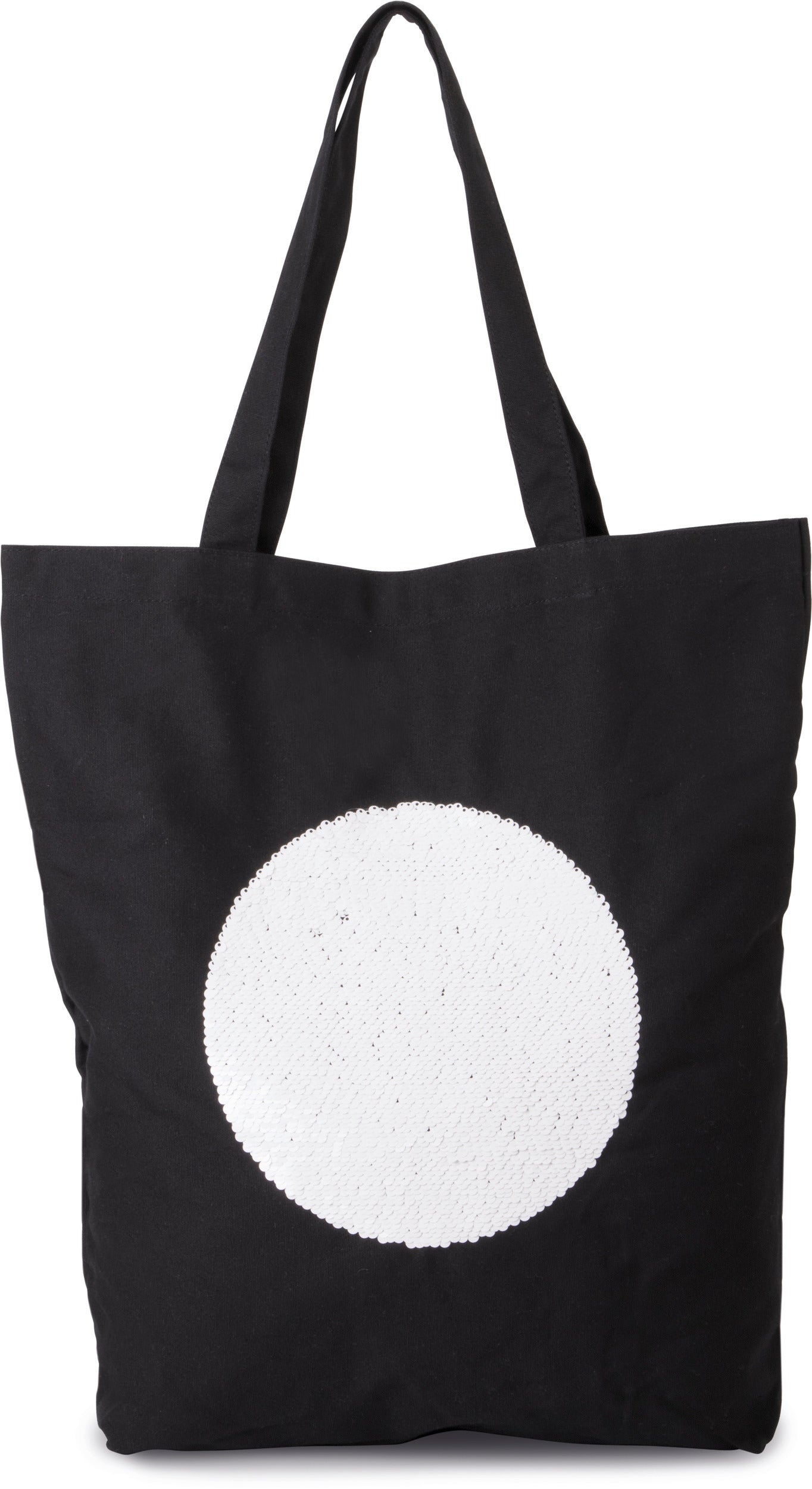 Shopping bag with sequins