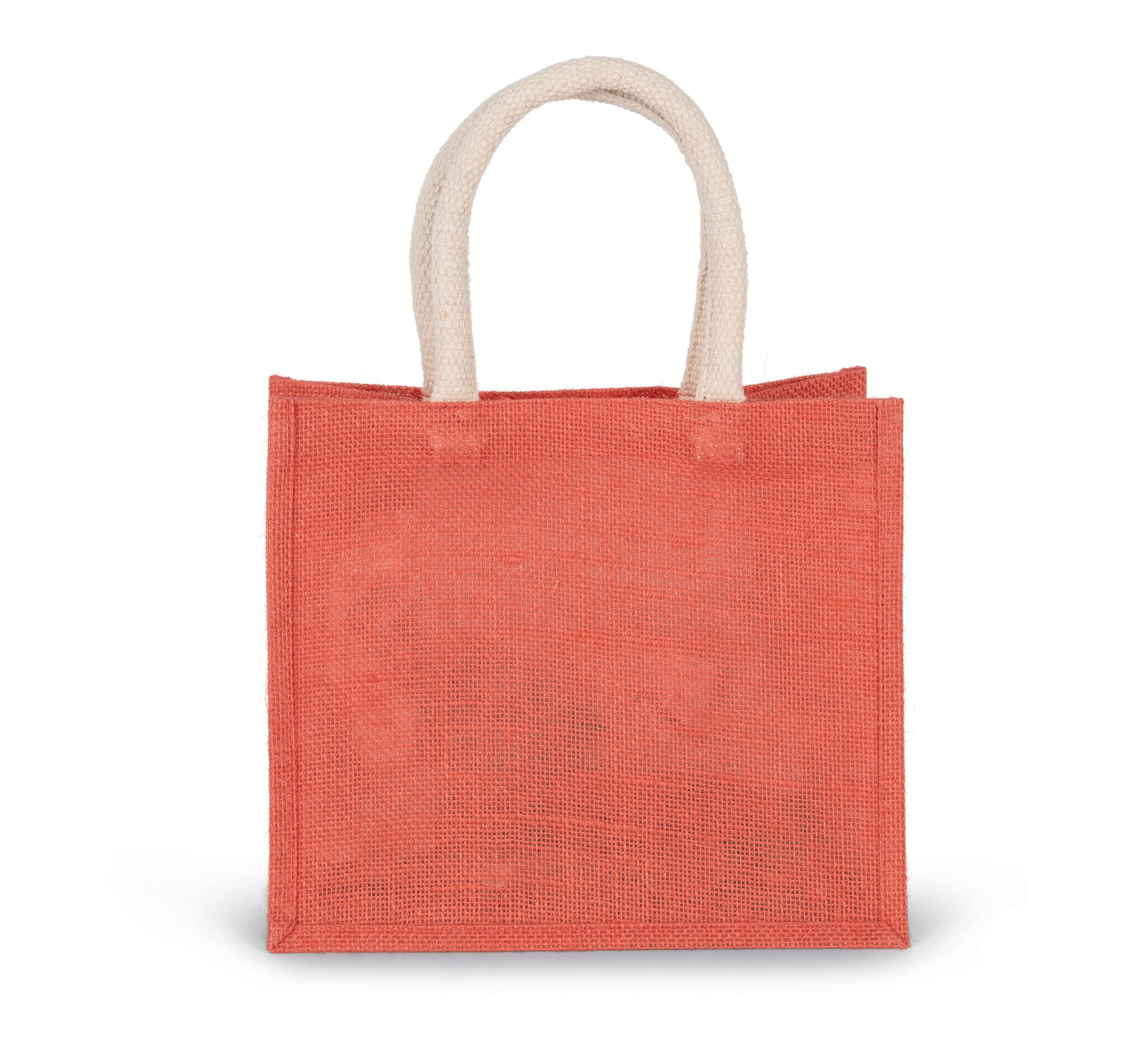 Sac style cabas en toile de jute - modèle moyen