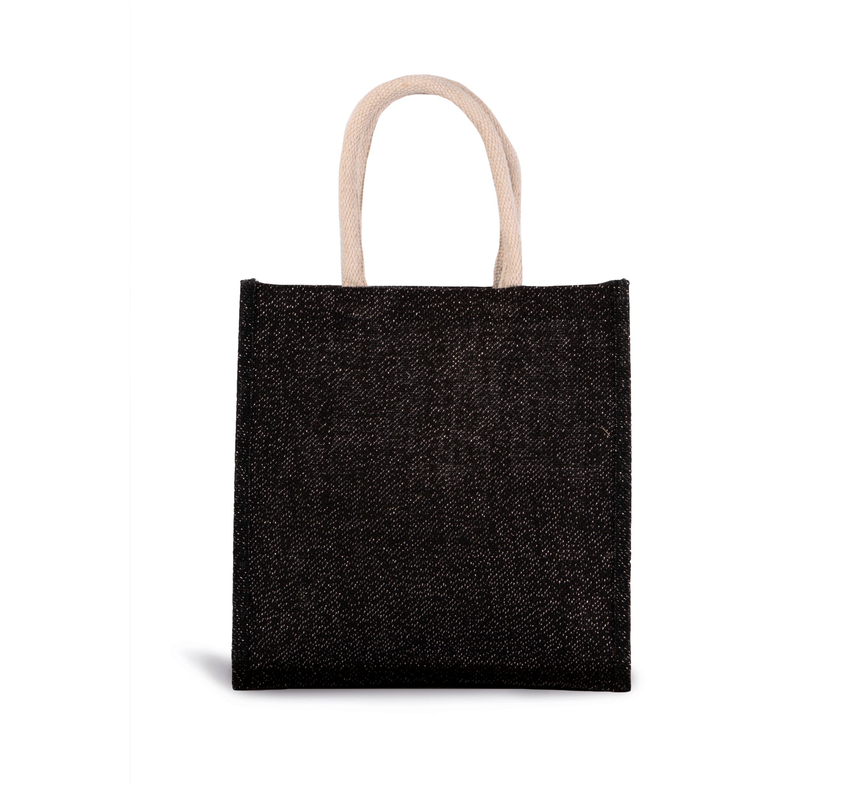 Jute canvas draagtas - groot model