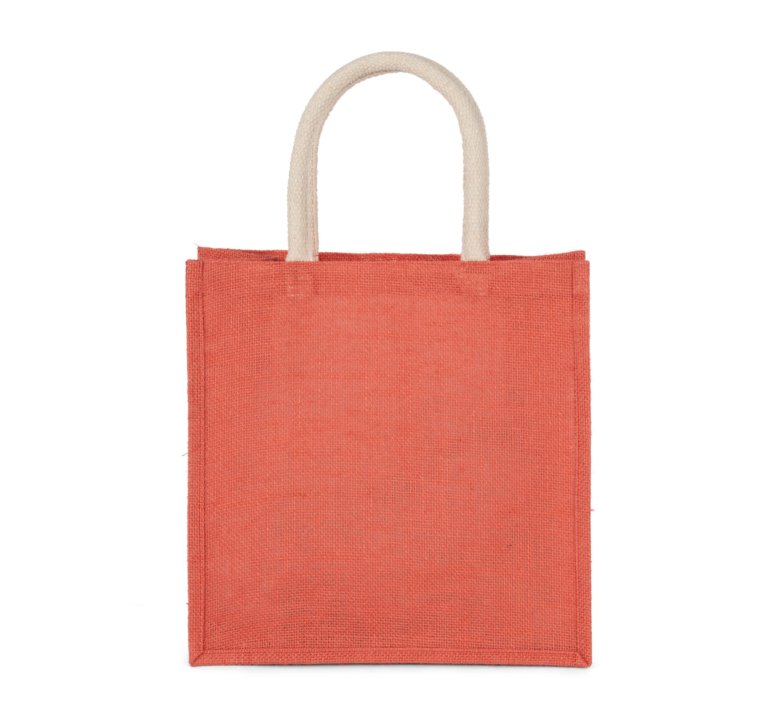 Jute canvas draagtas - groot model