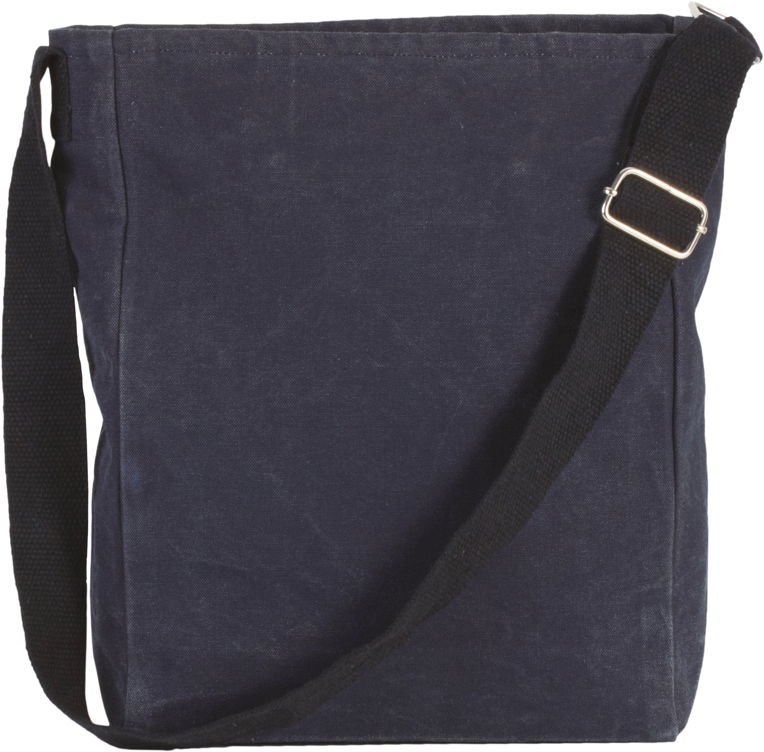 Cotton canvas shoulder bag