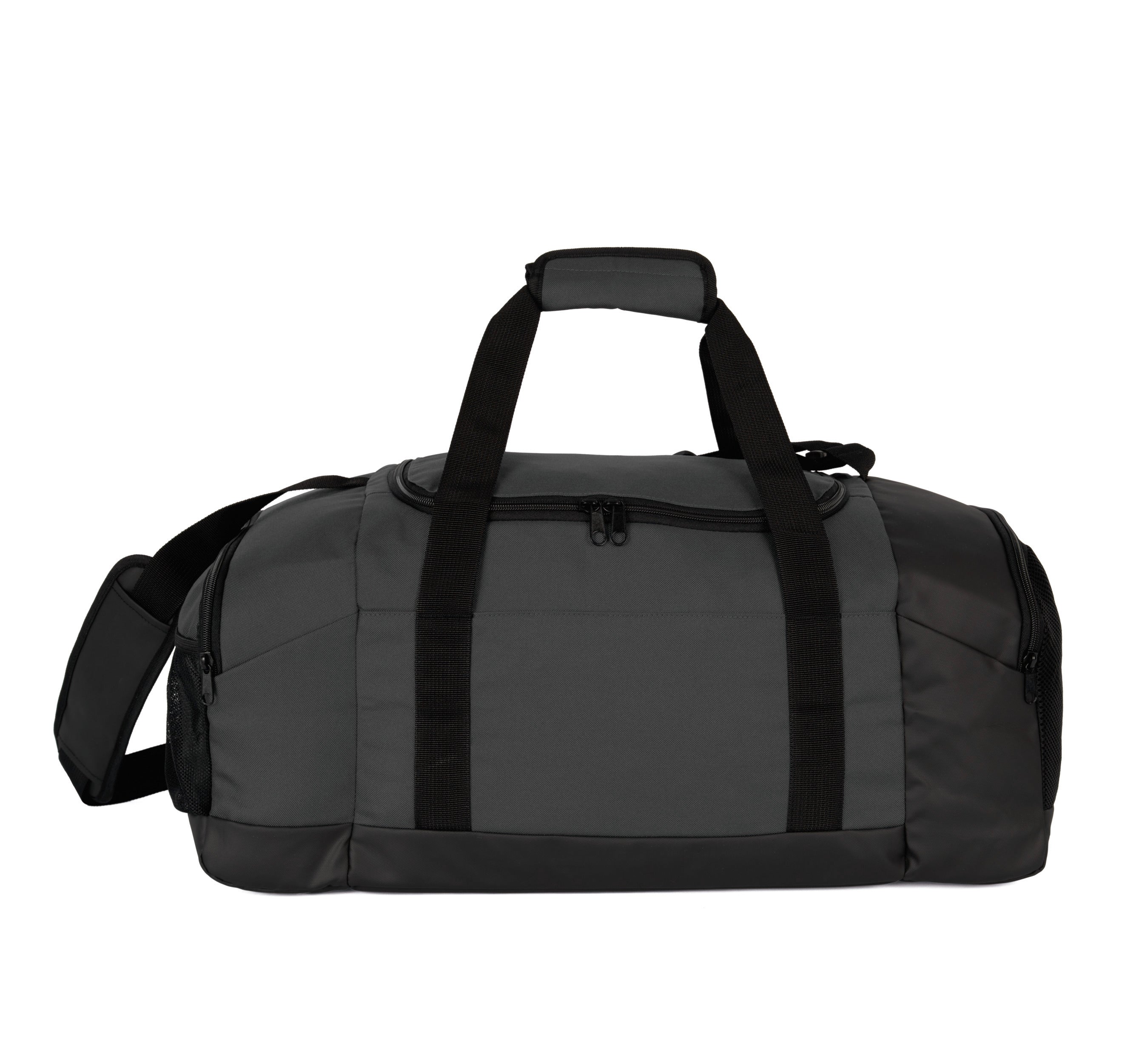 Sac de sport recyclé avec double compartiment latéral