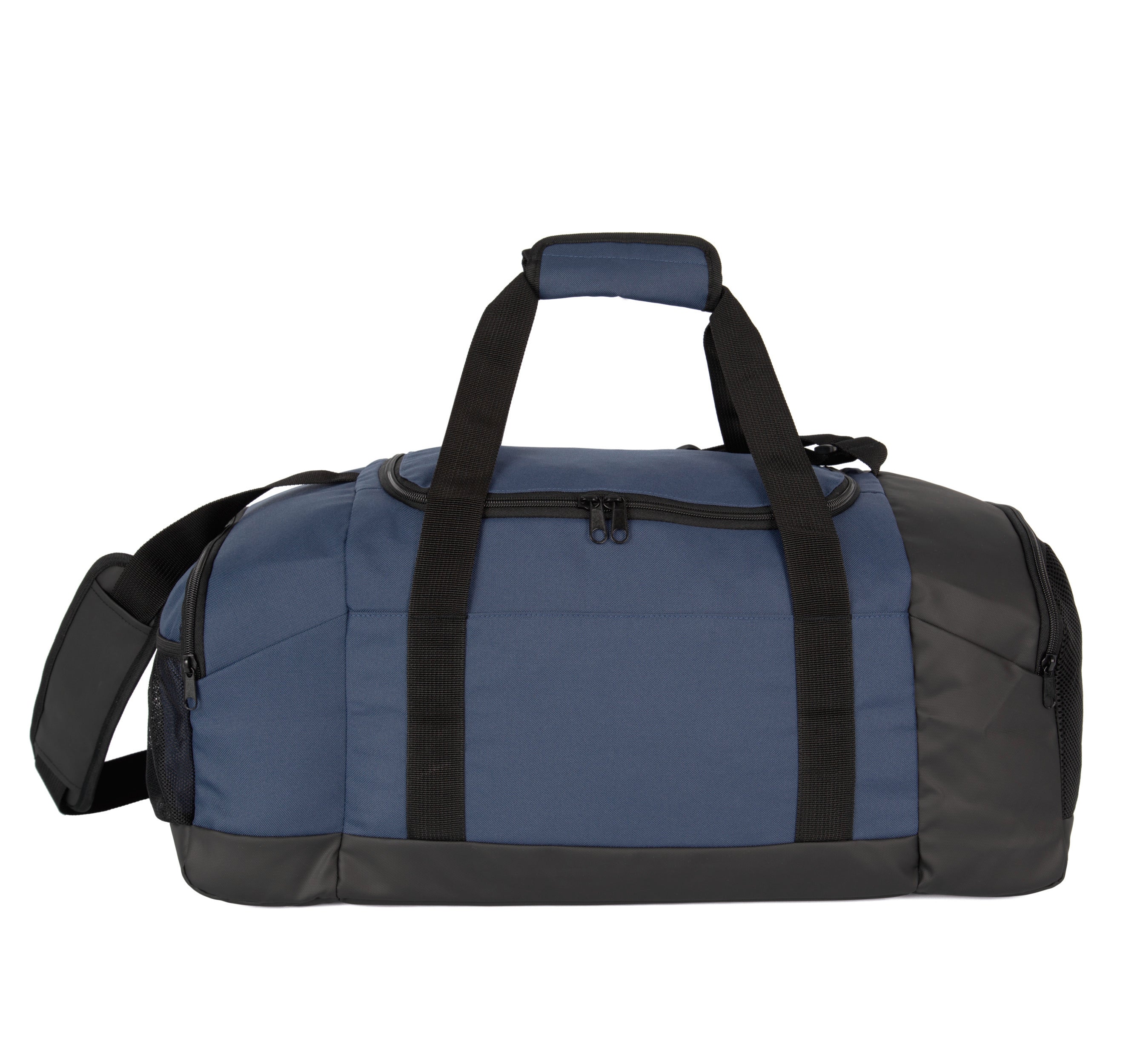 Sac de sport recyclé avec double compartiment latéral