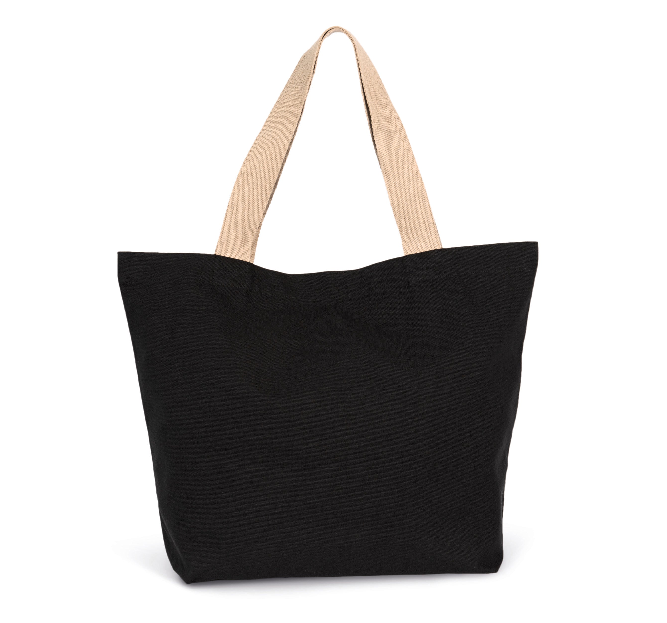 Large flat bottom recycled shopping bag