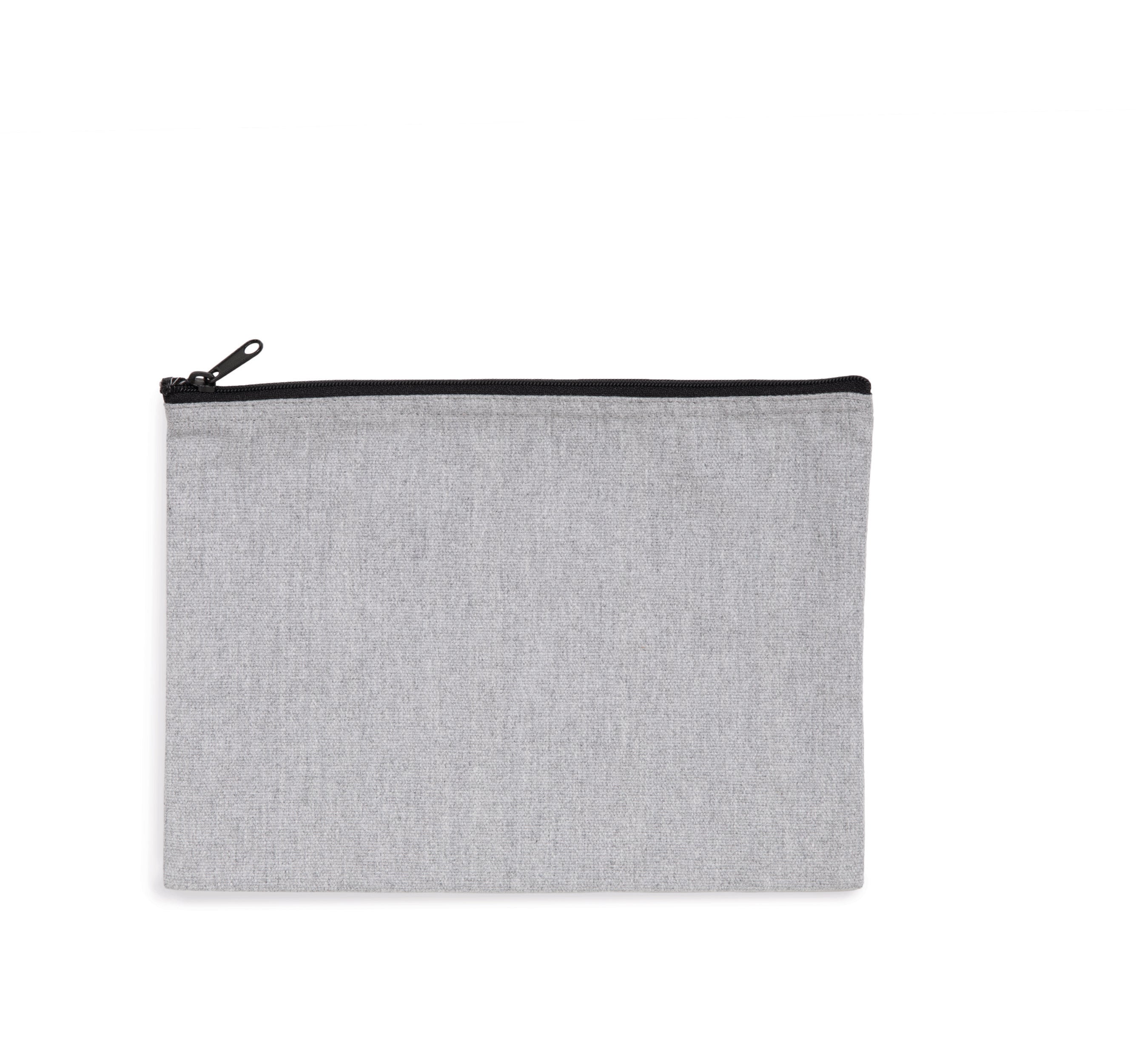 Recycled zipped pouch