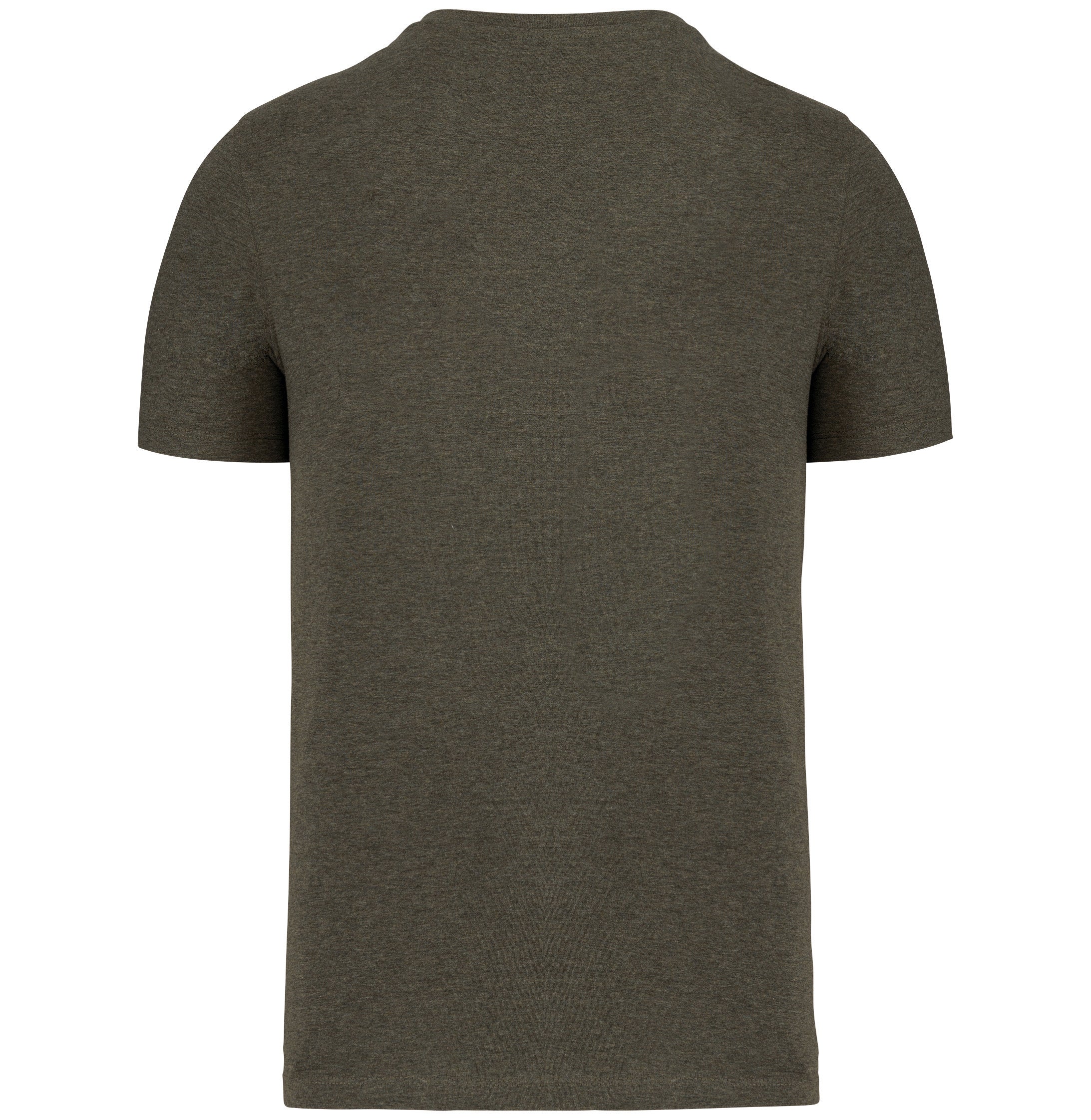 T-shirt écoresponsable henley manches courtes homme - 140 g