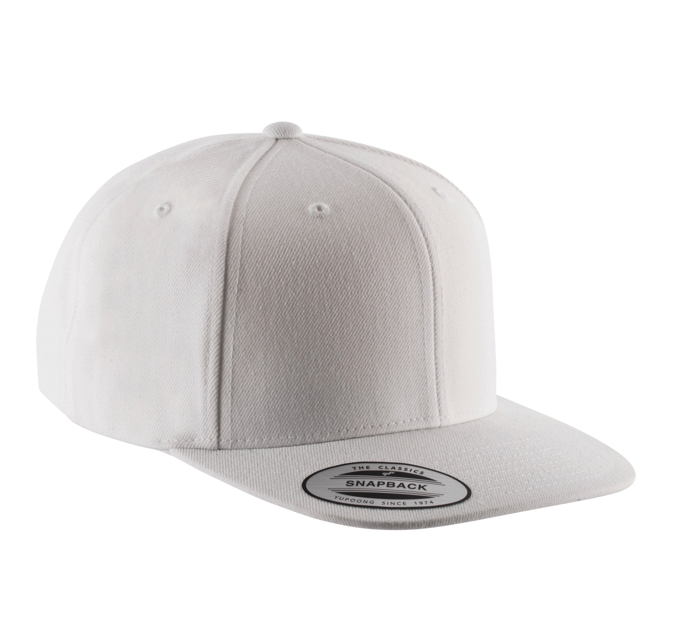 Casquette visière plate - 6 panneaux