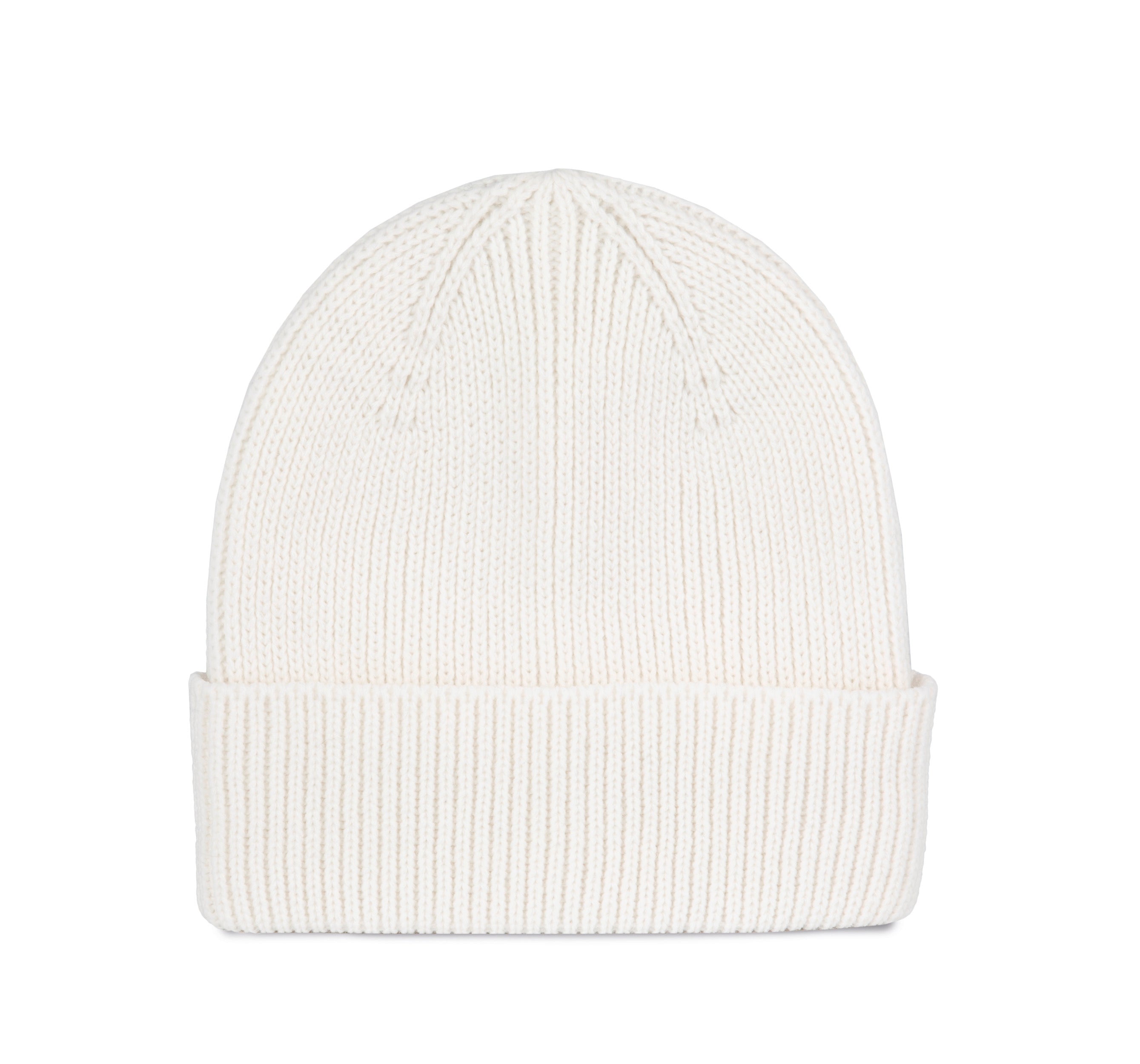 Bonnet côtelé avec revers