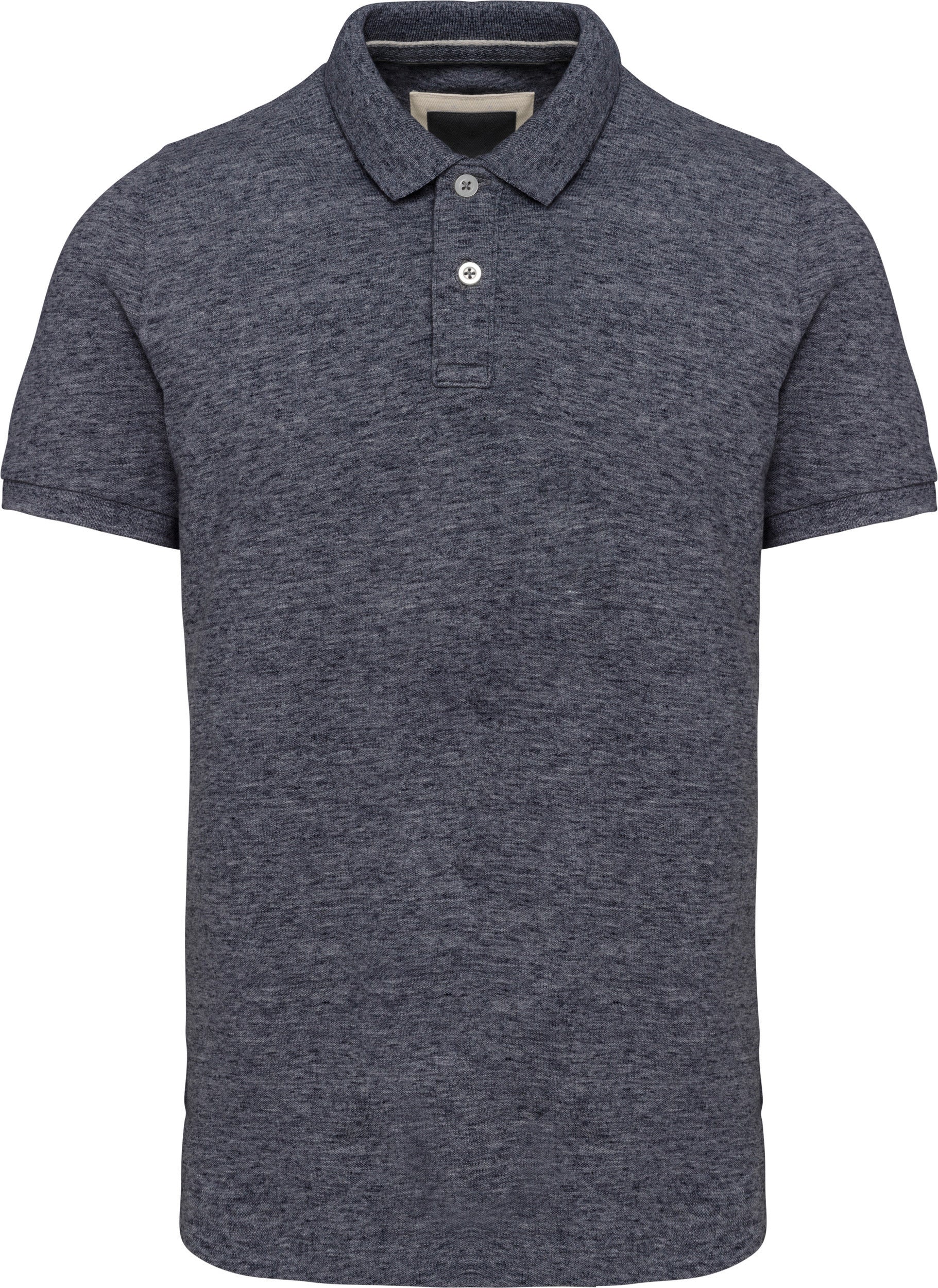 Vintage herenpolo met korte mouwen