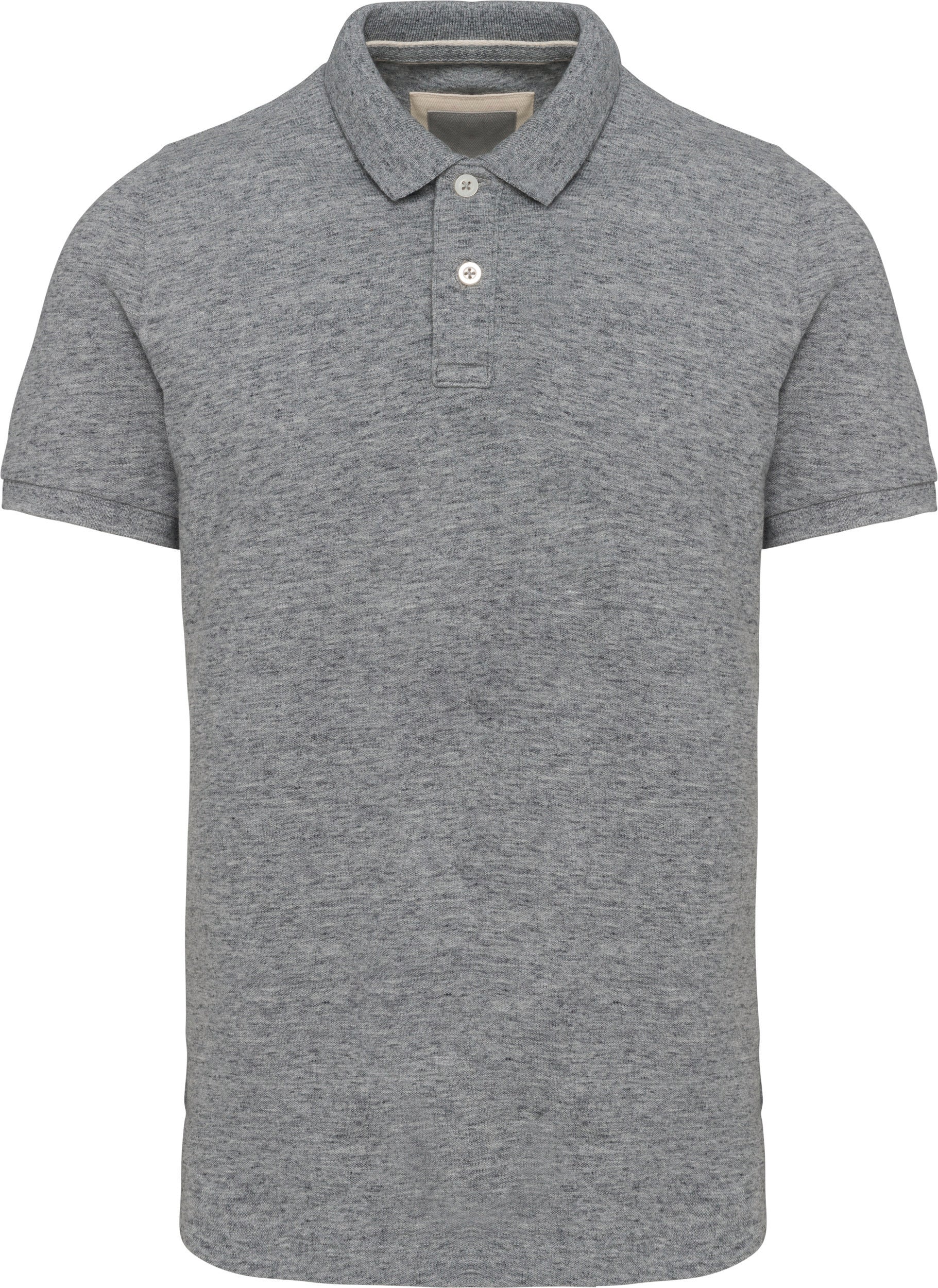 Vintage herenpolo met korte mouwen