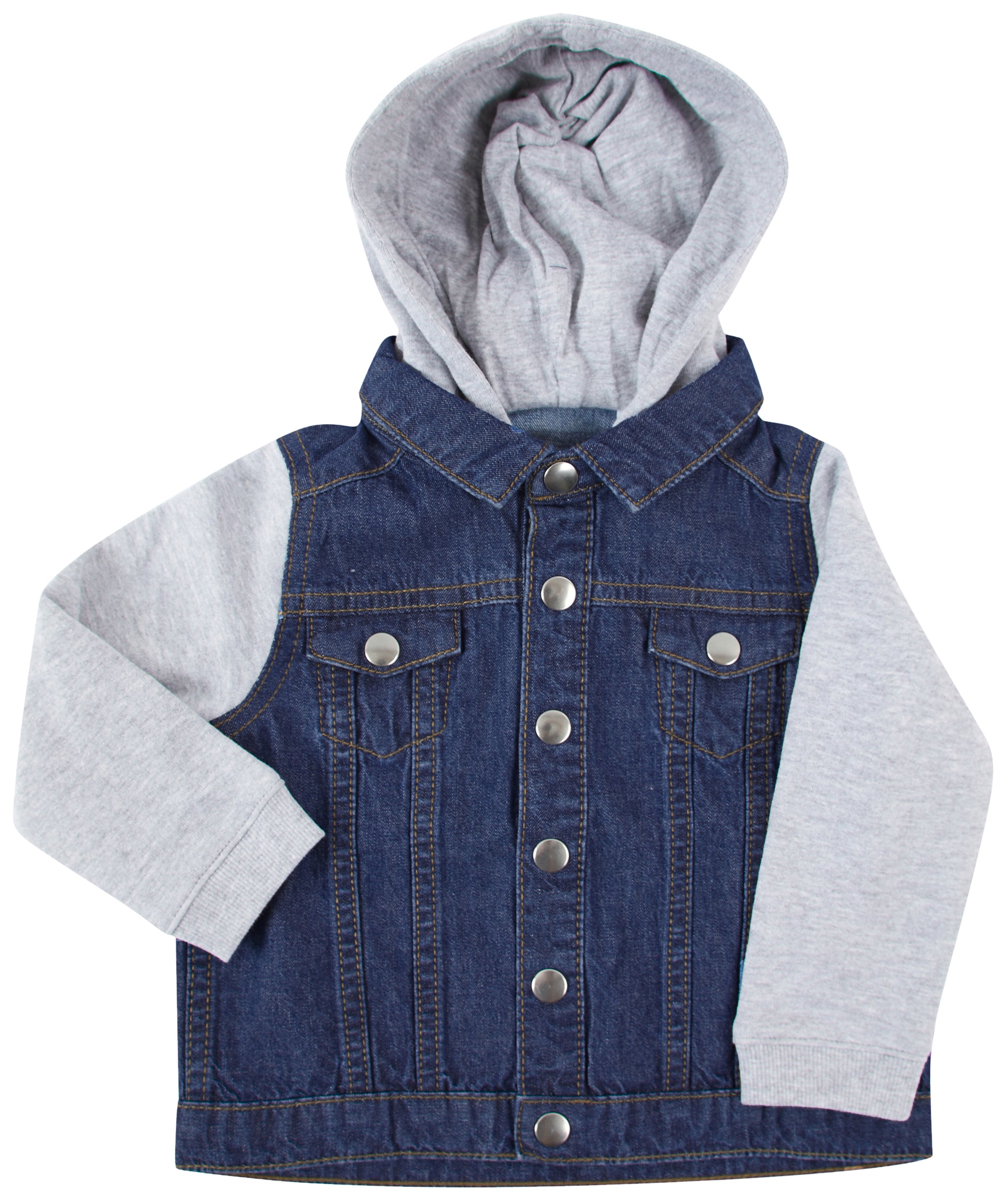 Veste en jean à capuche enfant