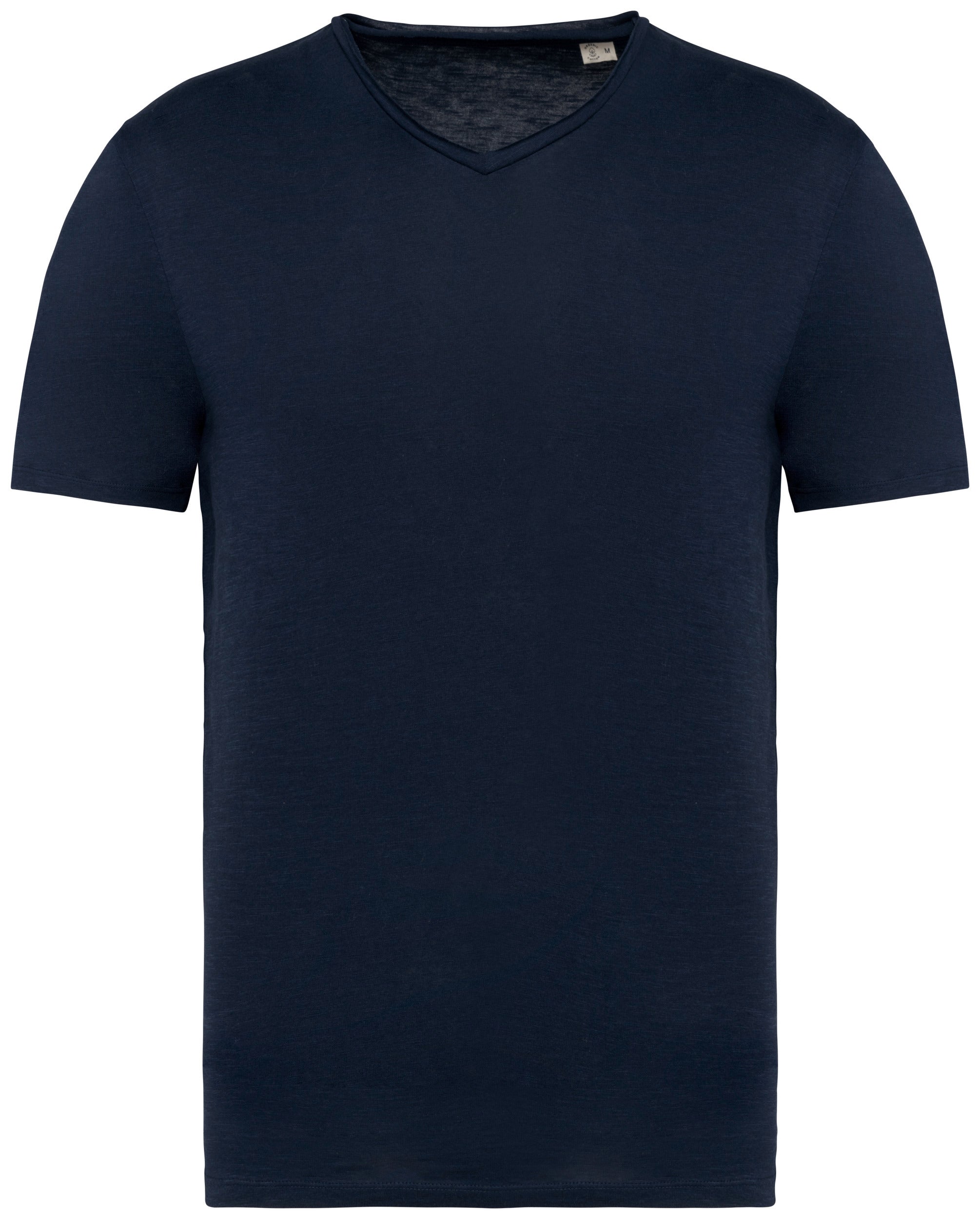 T-shirt Slub bords francs homme - 130g