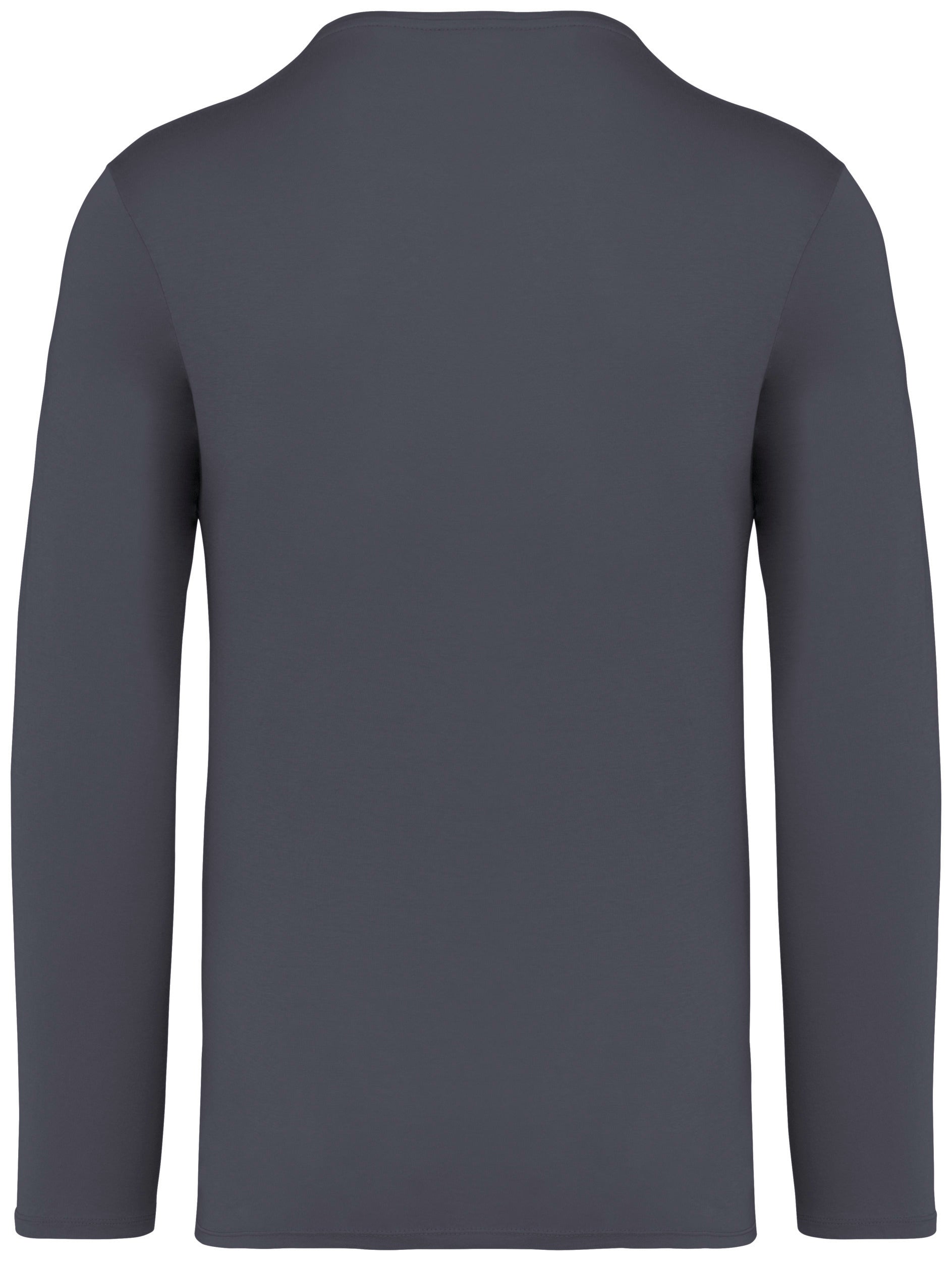 T-shirt délavé manches longues unisexe - 130g