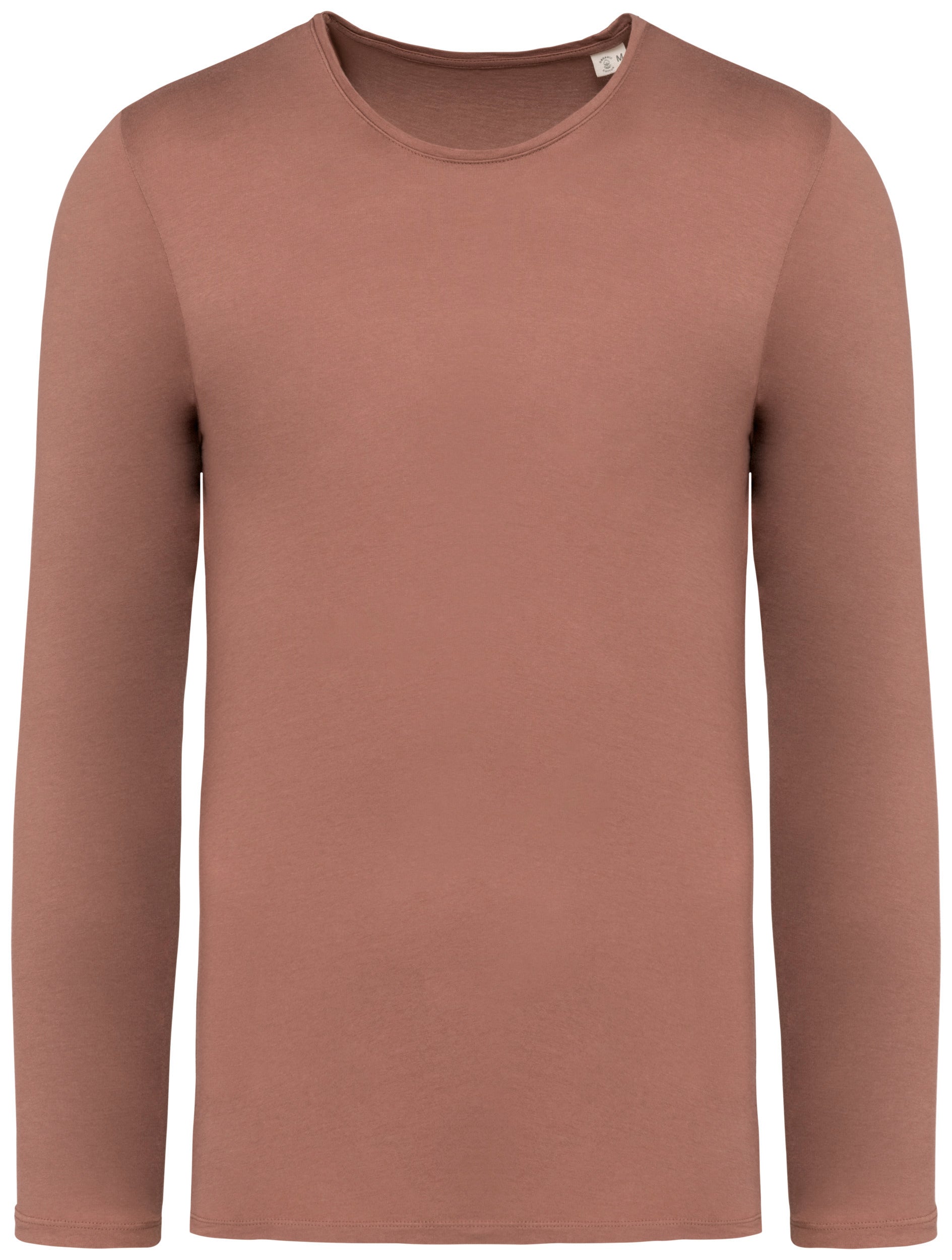 T-shirt délavé manches longues unisexe - 130g