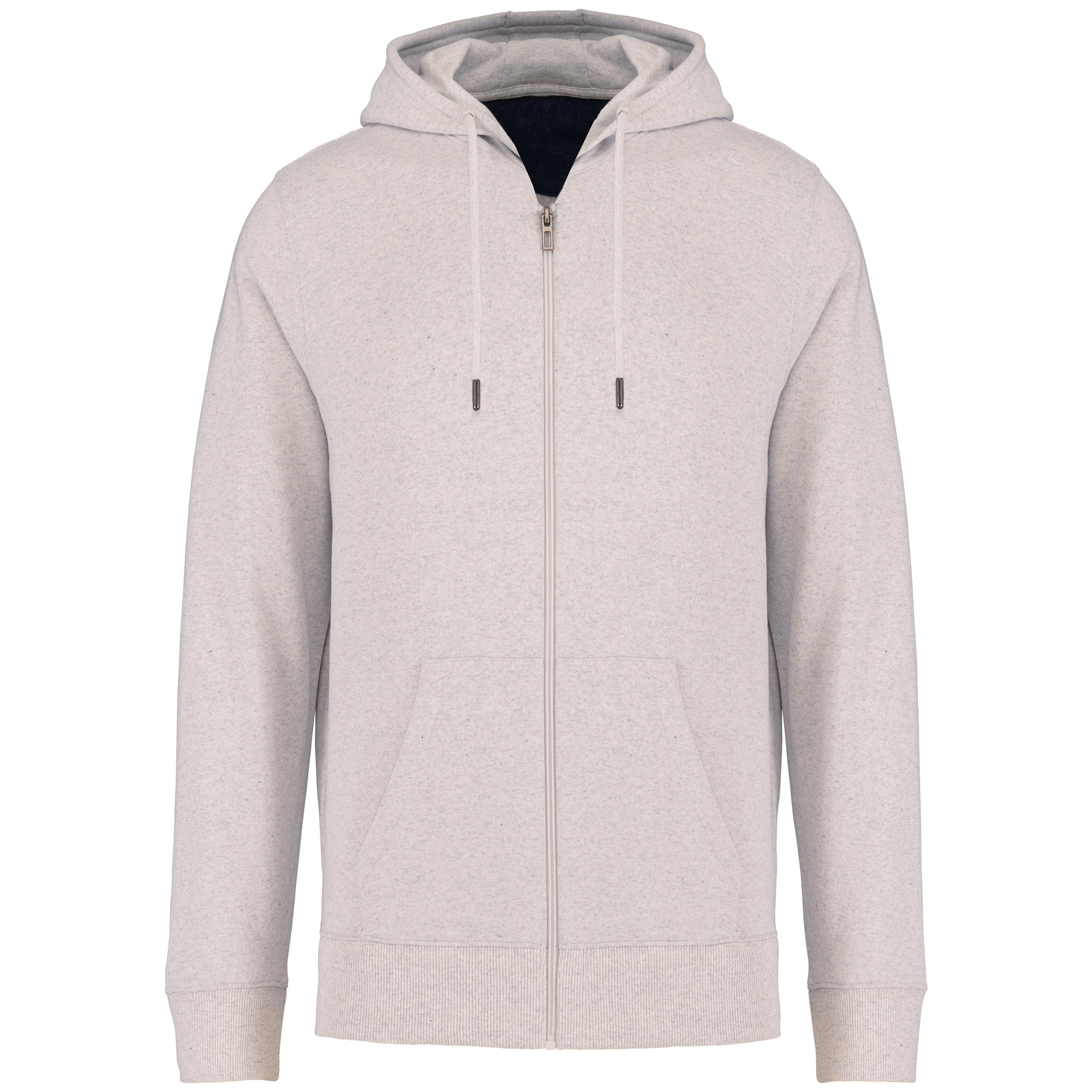 Sweat recyclé zippé capuche unisexe - 300g
