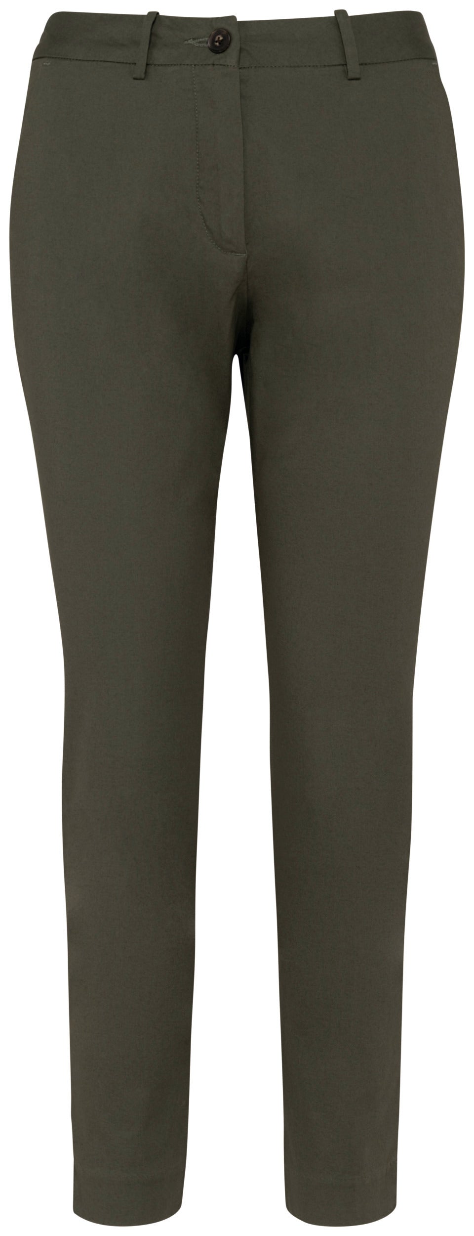 Pantalon chino 7/8 femme - 235g