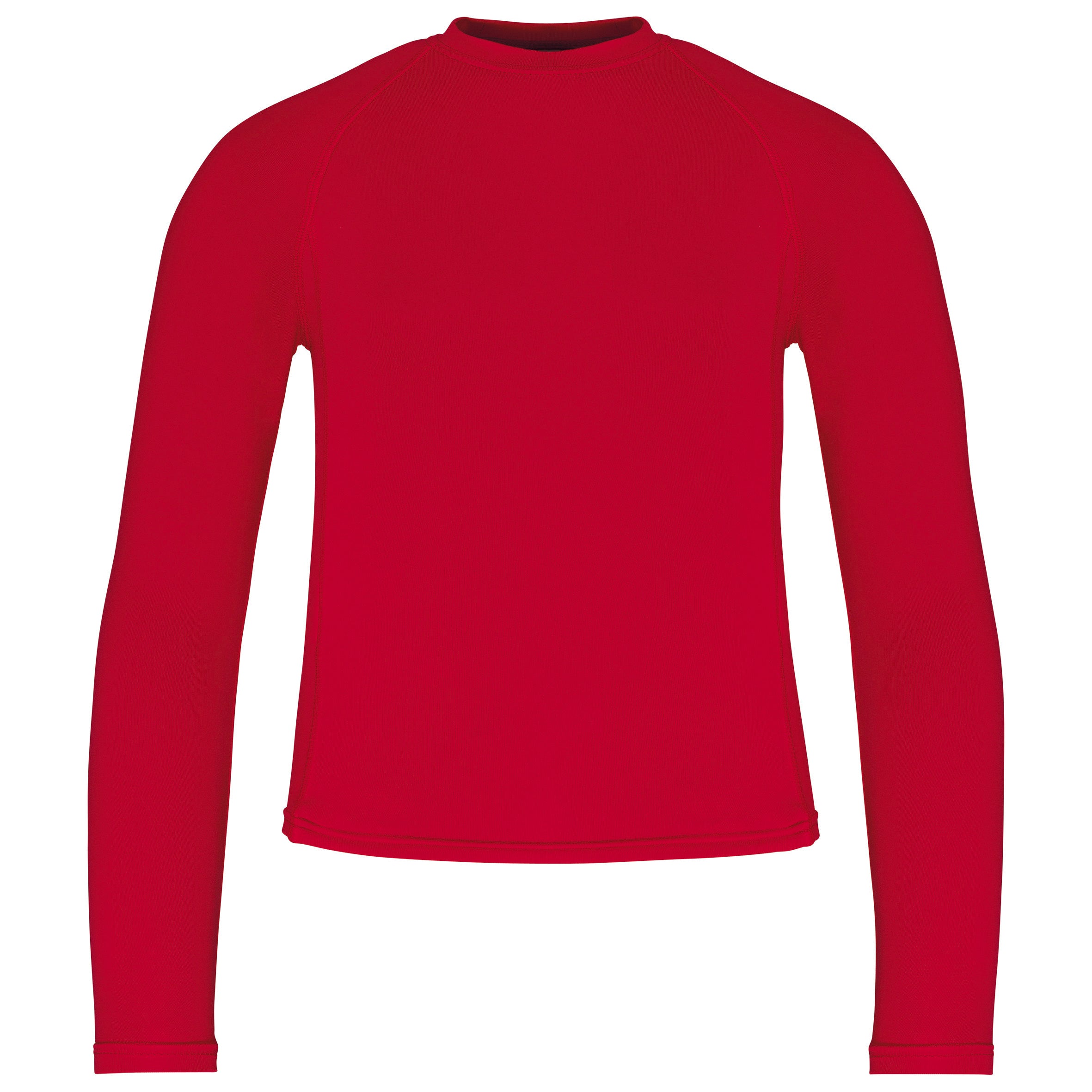 Children's long-sleeved sports double skin t-shirt