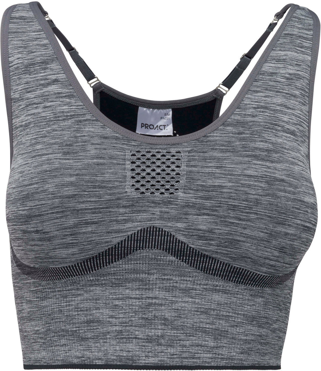 Women's seamless adjustable bra