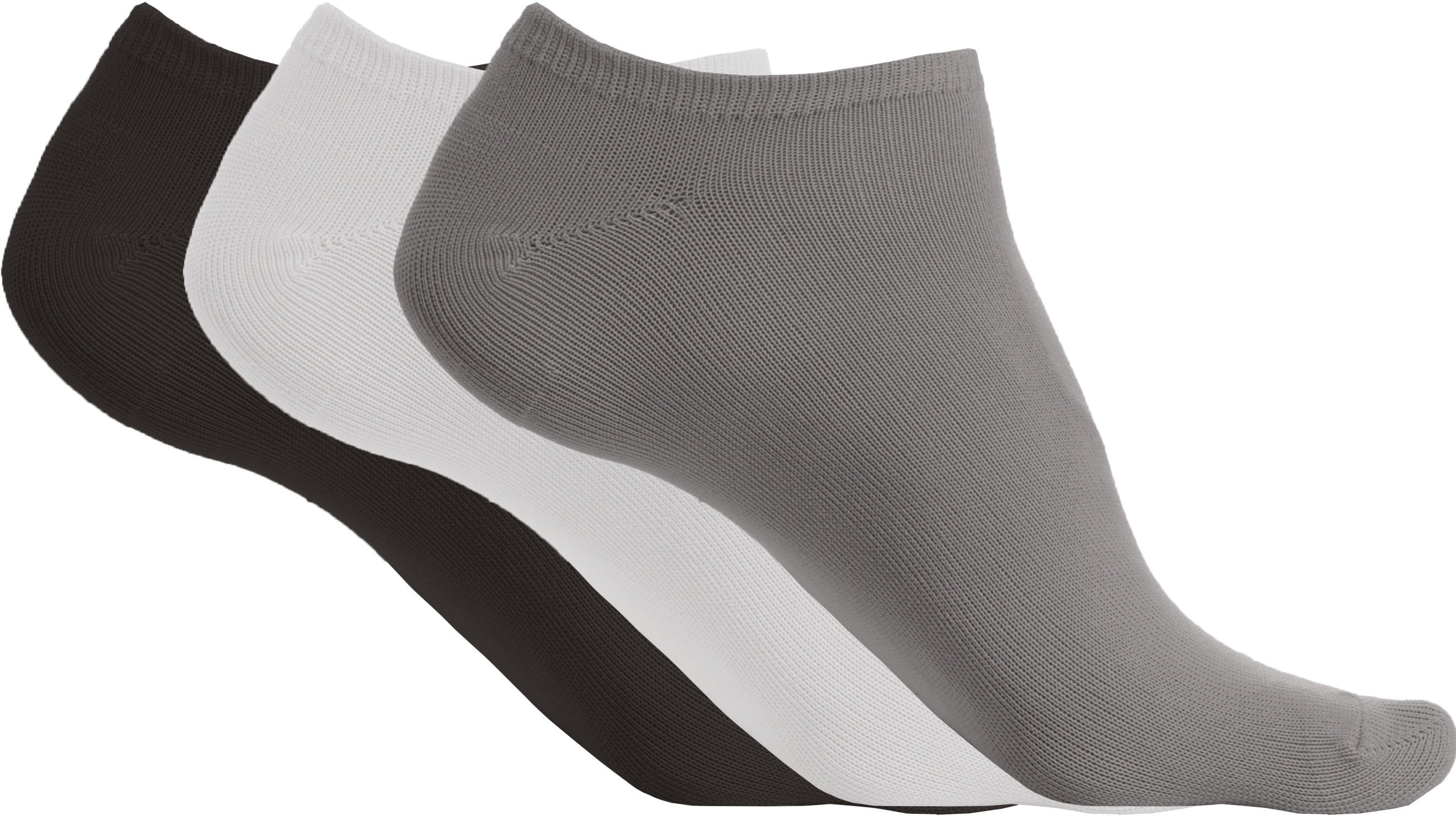 Unisex microfiber ankle socks - pack of 3 pairs