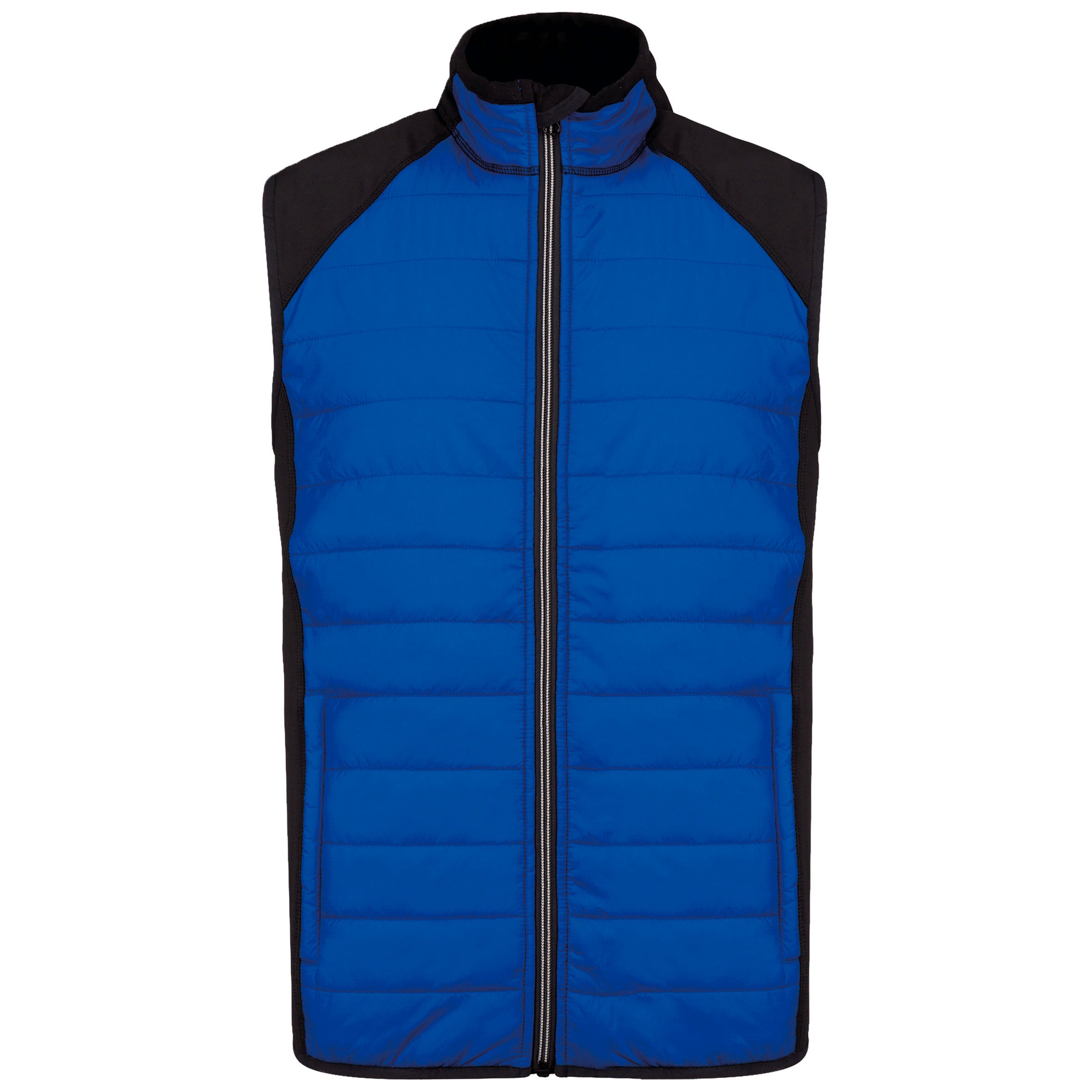 Veste sport bi-matière sans manches unisexe