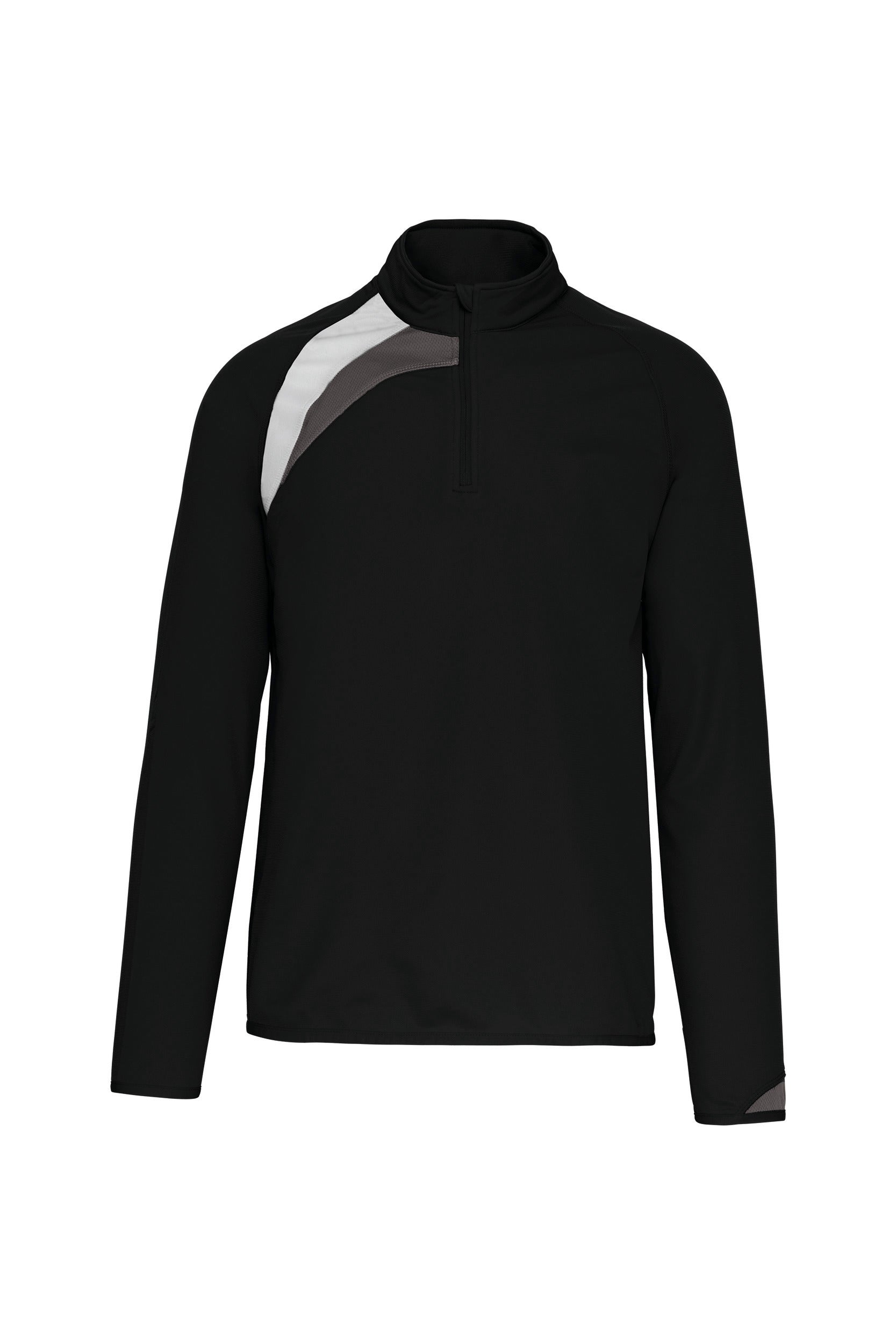 Unisex 1/4 zip training sweatshirt