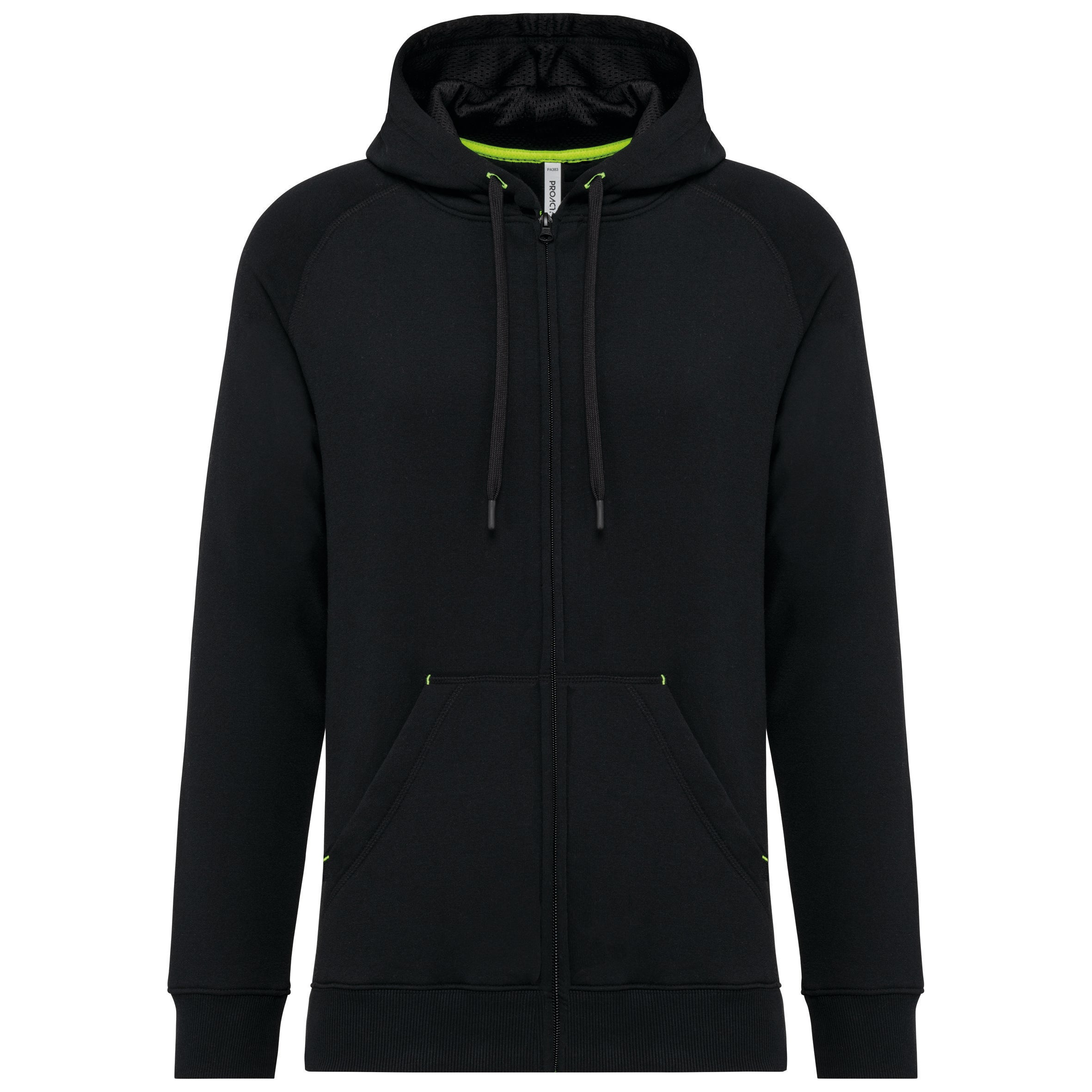Unisex Hooded Zip Jacket