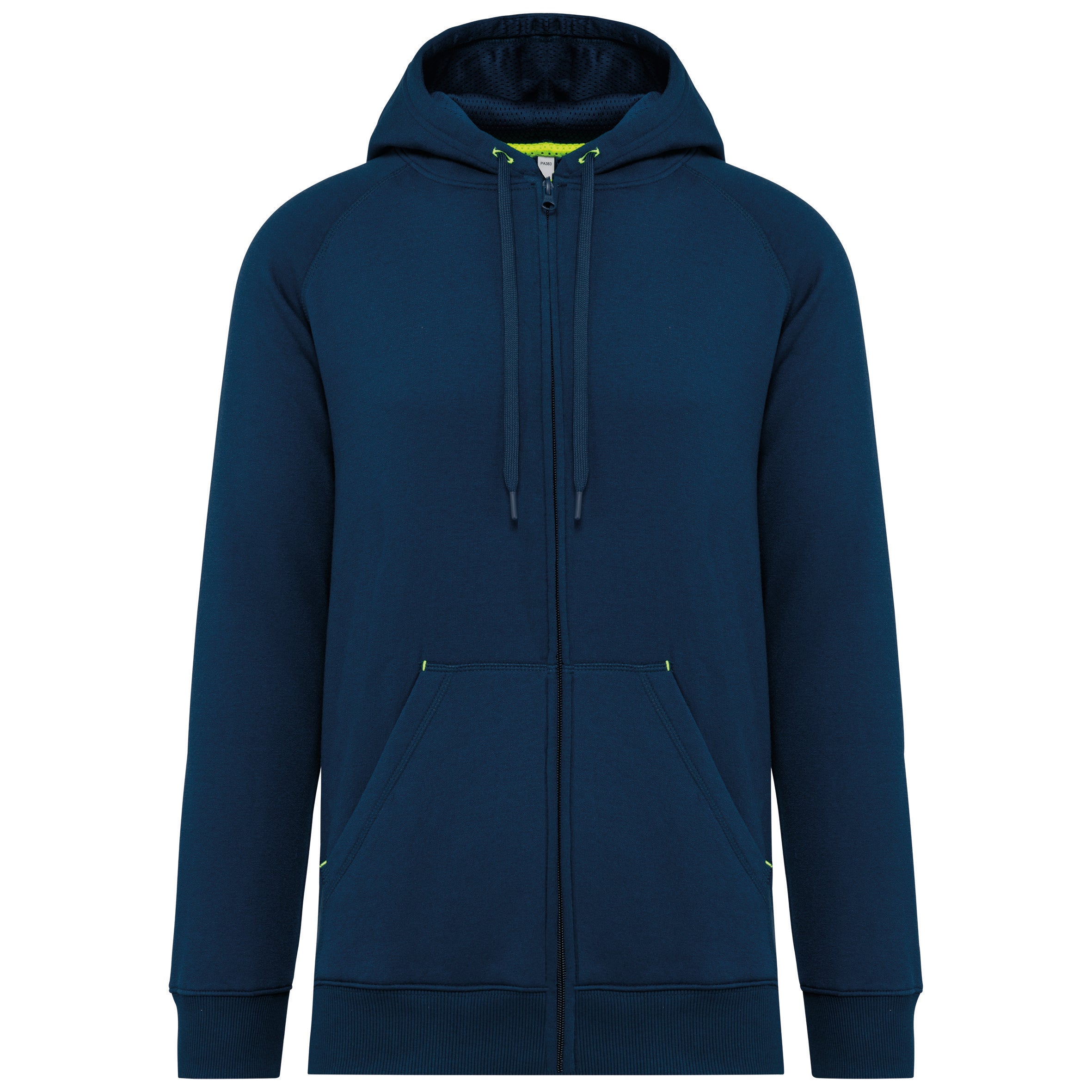 Unisex Hooded Zip Jacket