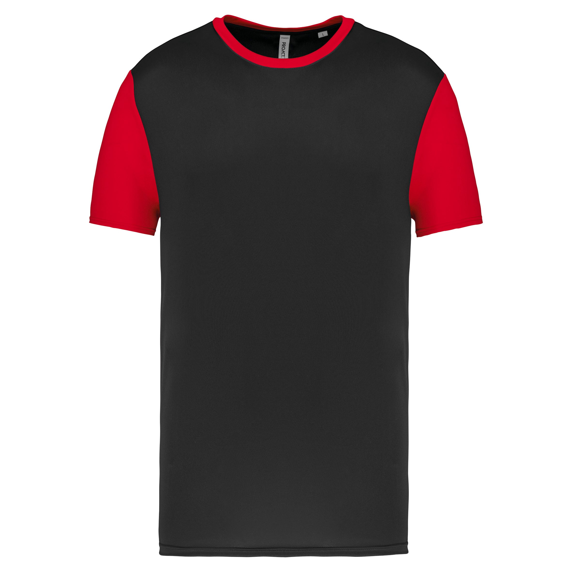Unisex two-tone short-sleeved jersey
