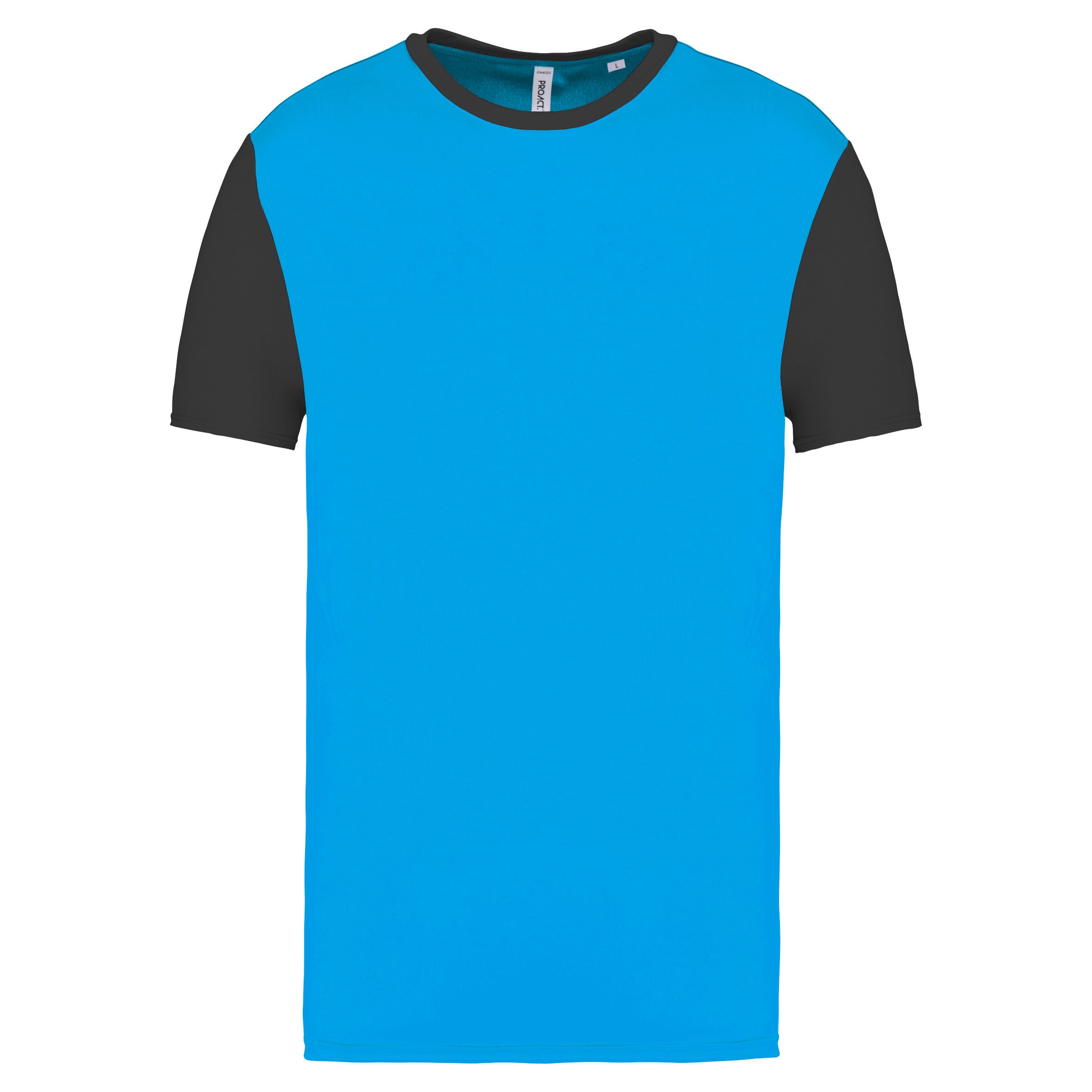 Unisex two-tone short-sleeved jersey
