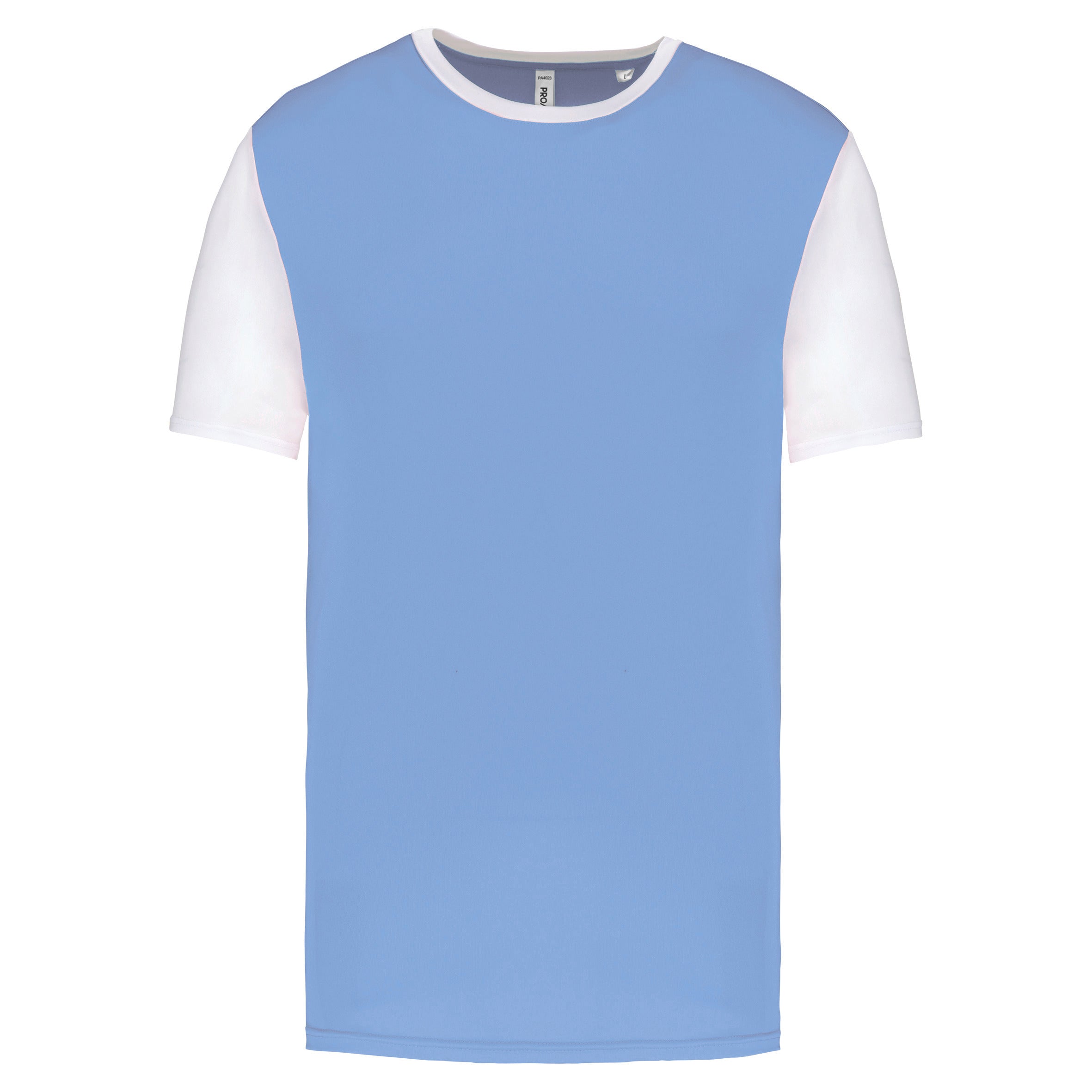 Unisex two-tone short-sleeved jersey