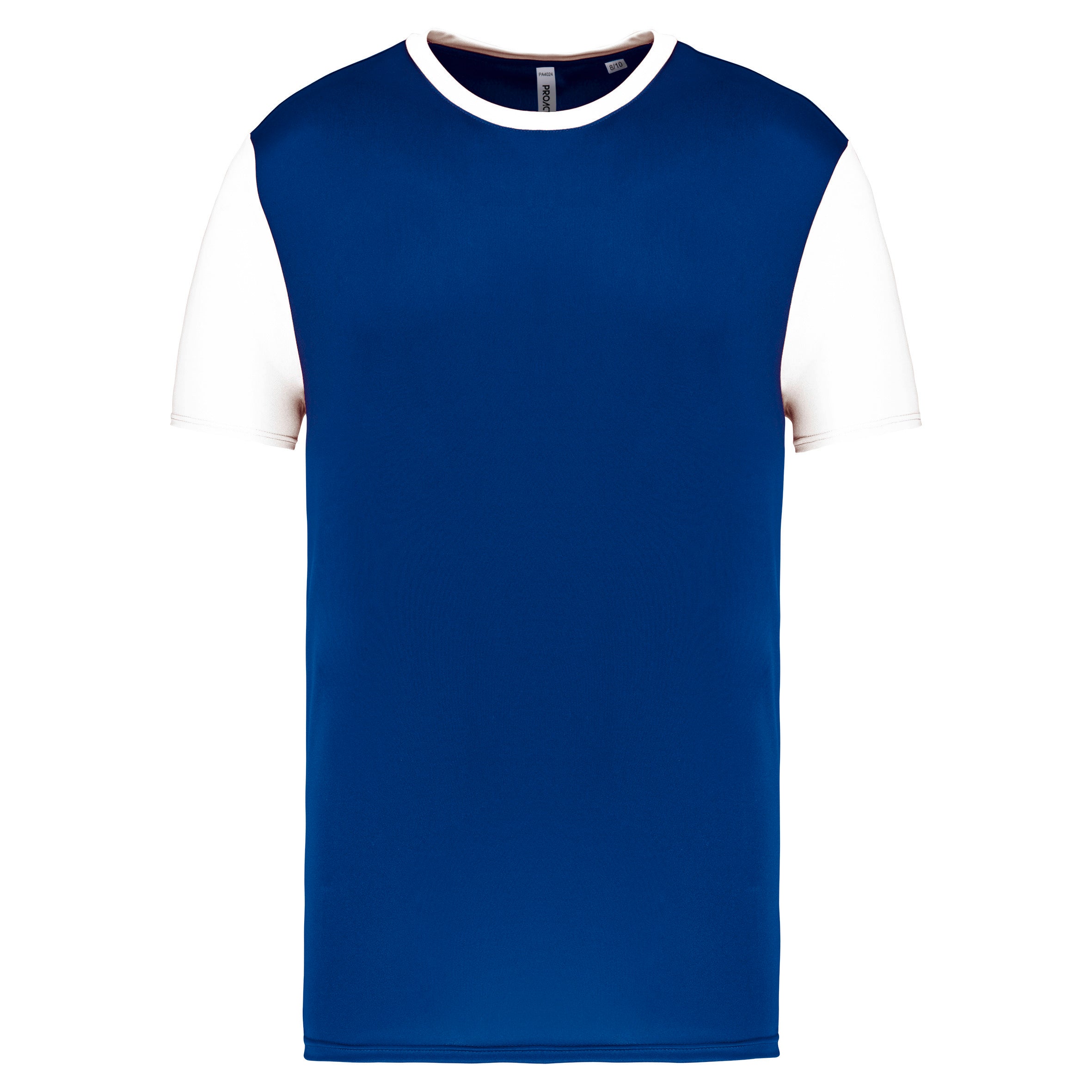 Children's two-tone short-sleeved jersey