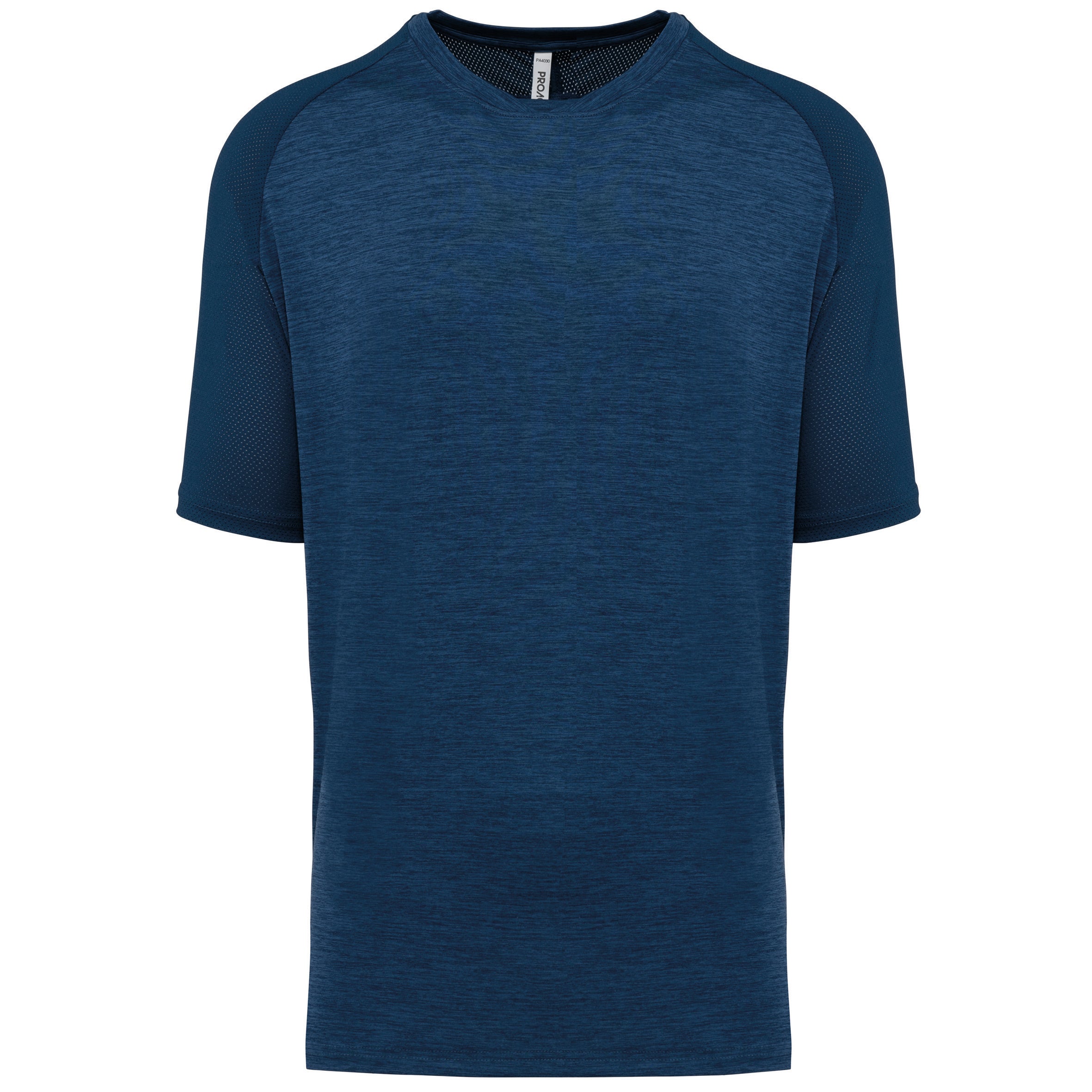 Men's two-tone padel t-shirt with raglan sleeves