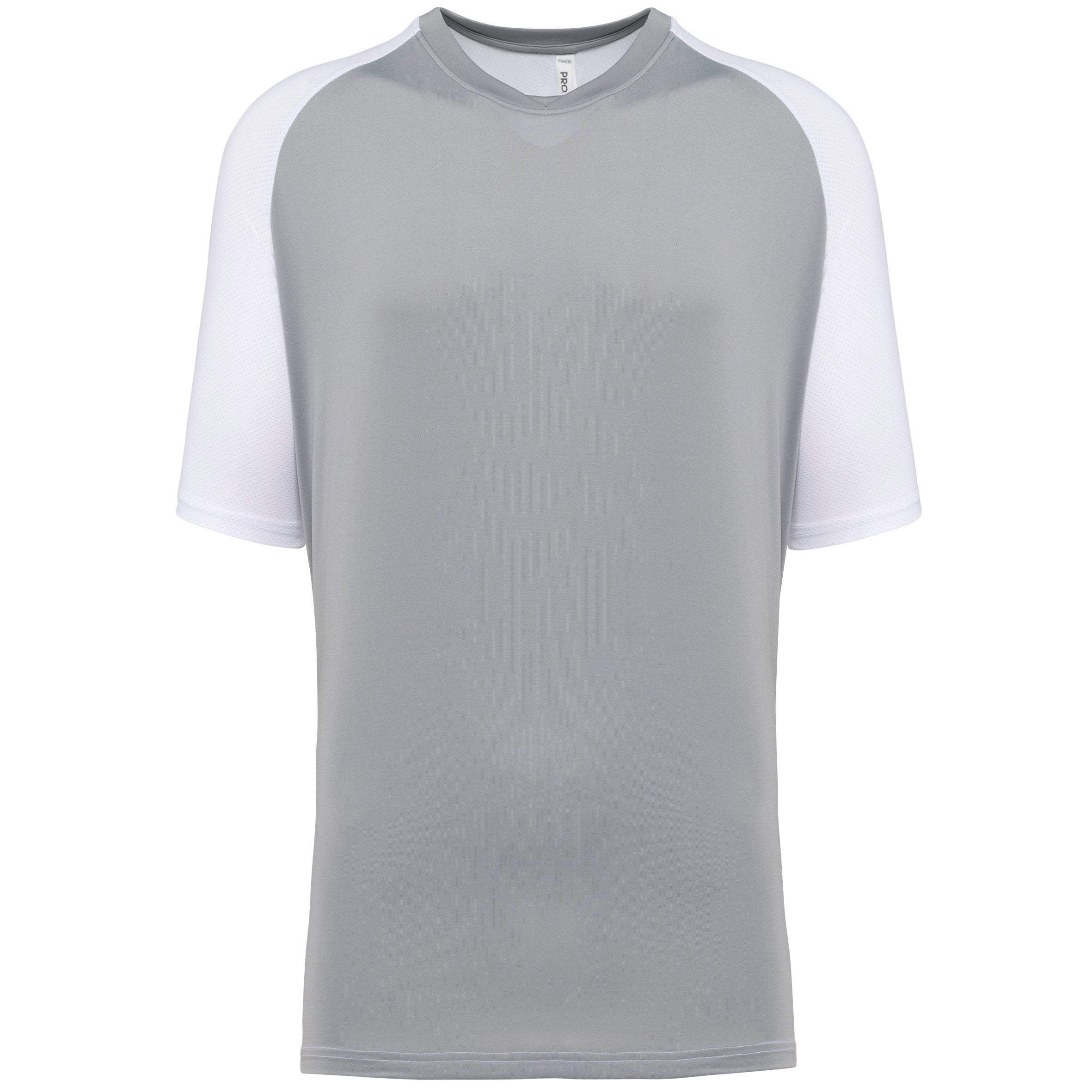 Men's two-tone padel t-shirt with raglan sleeves