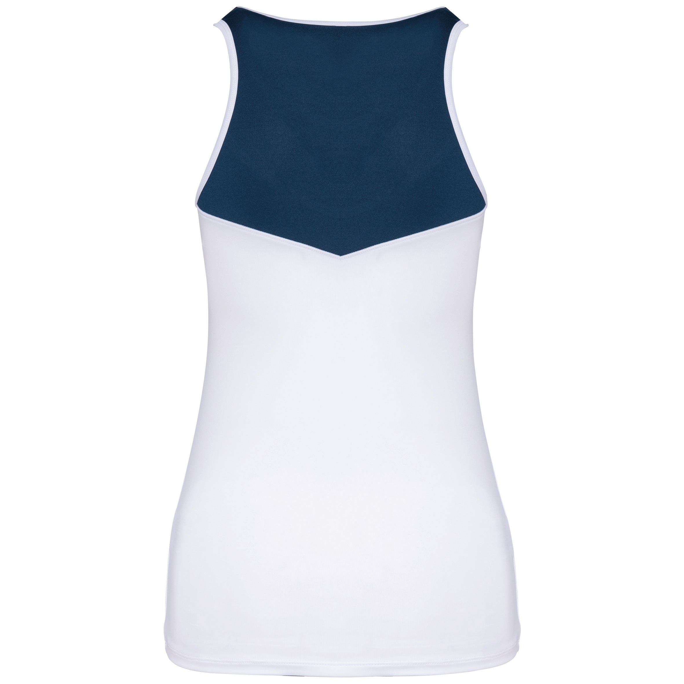 Women's two-tone padel tank top