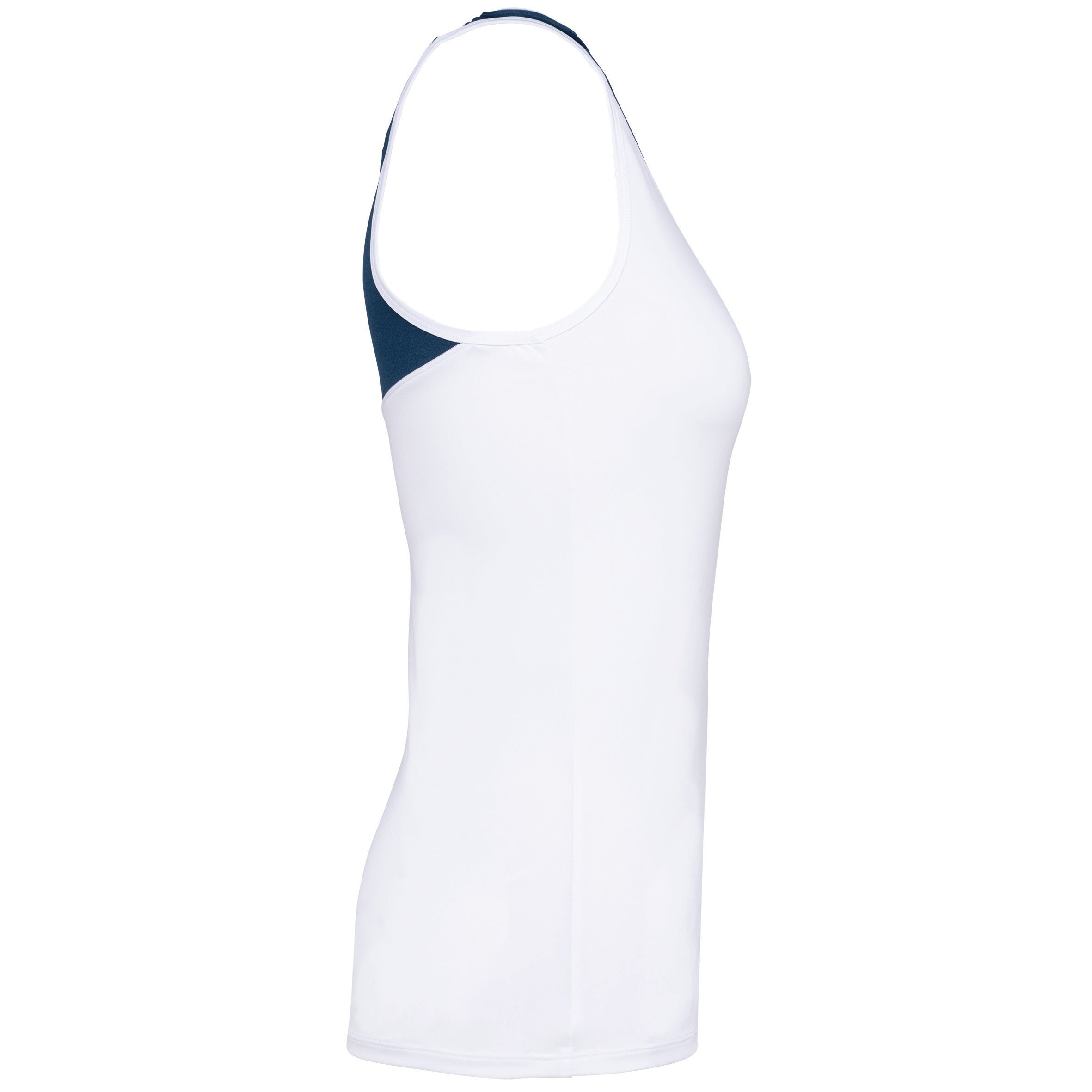 Women's two-tone padel tank top