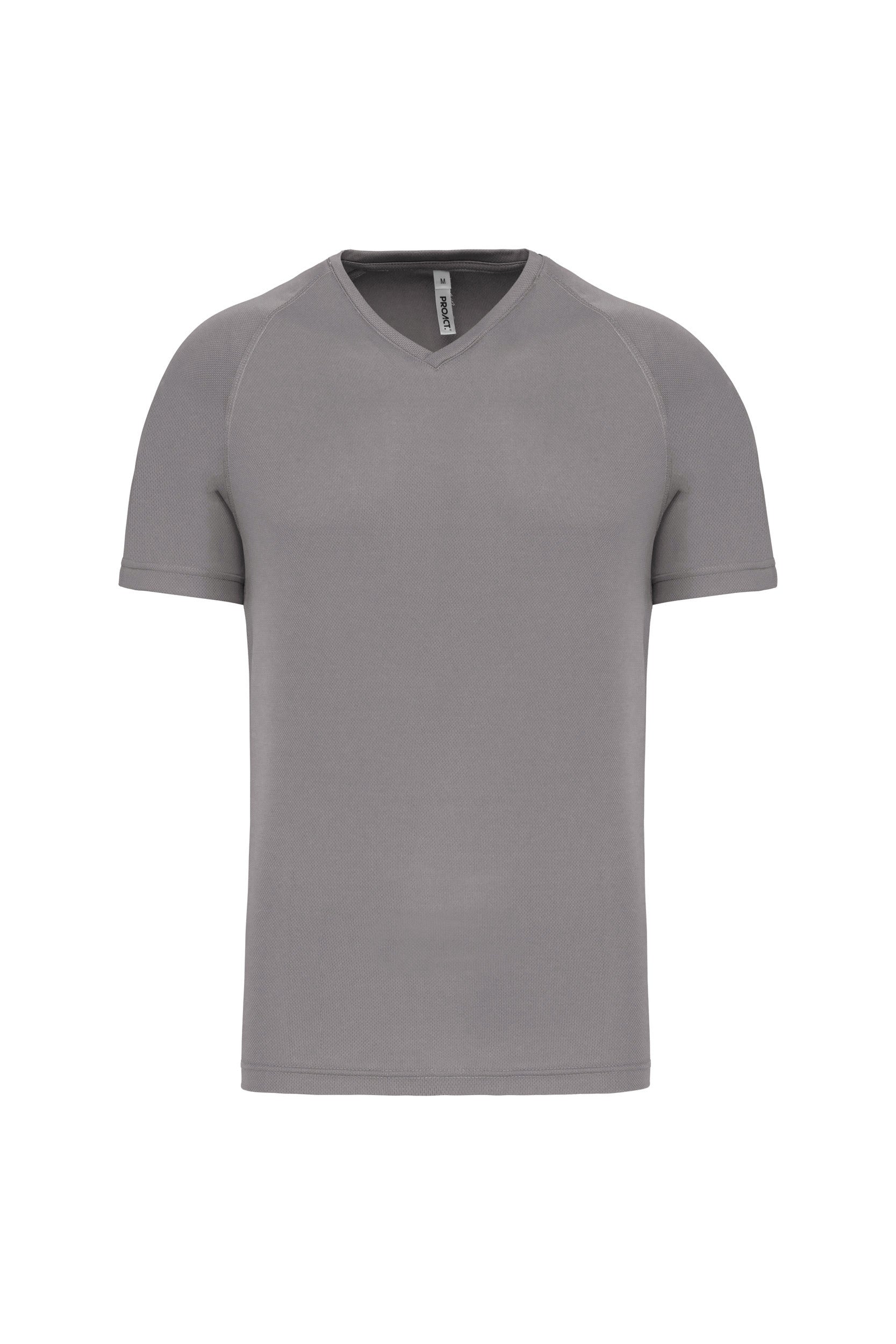 T-shirt de sport manches courtes col v homme