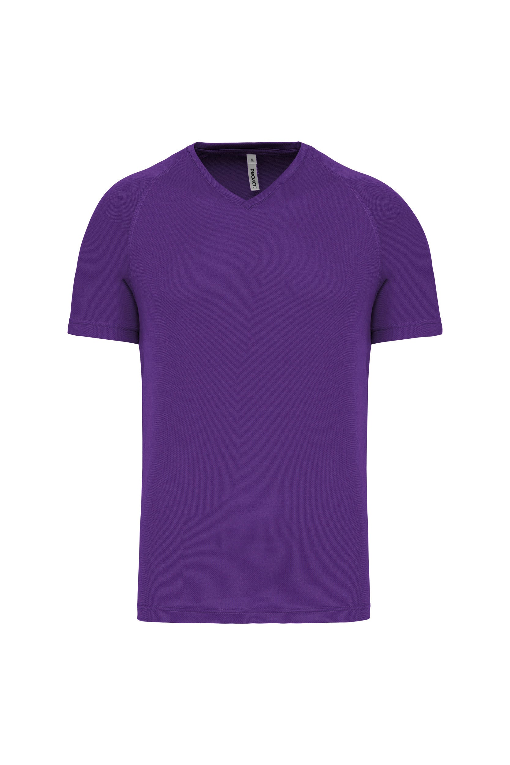 T-shirt de sport manches courtes col v homme