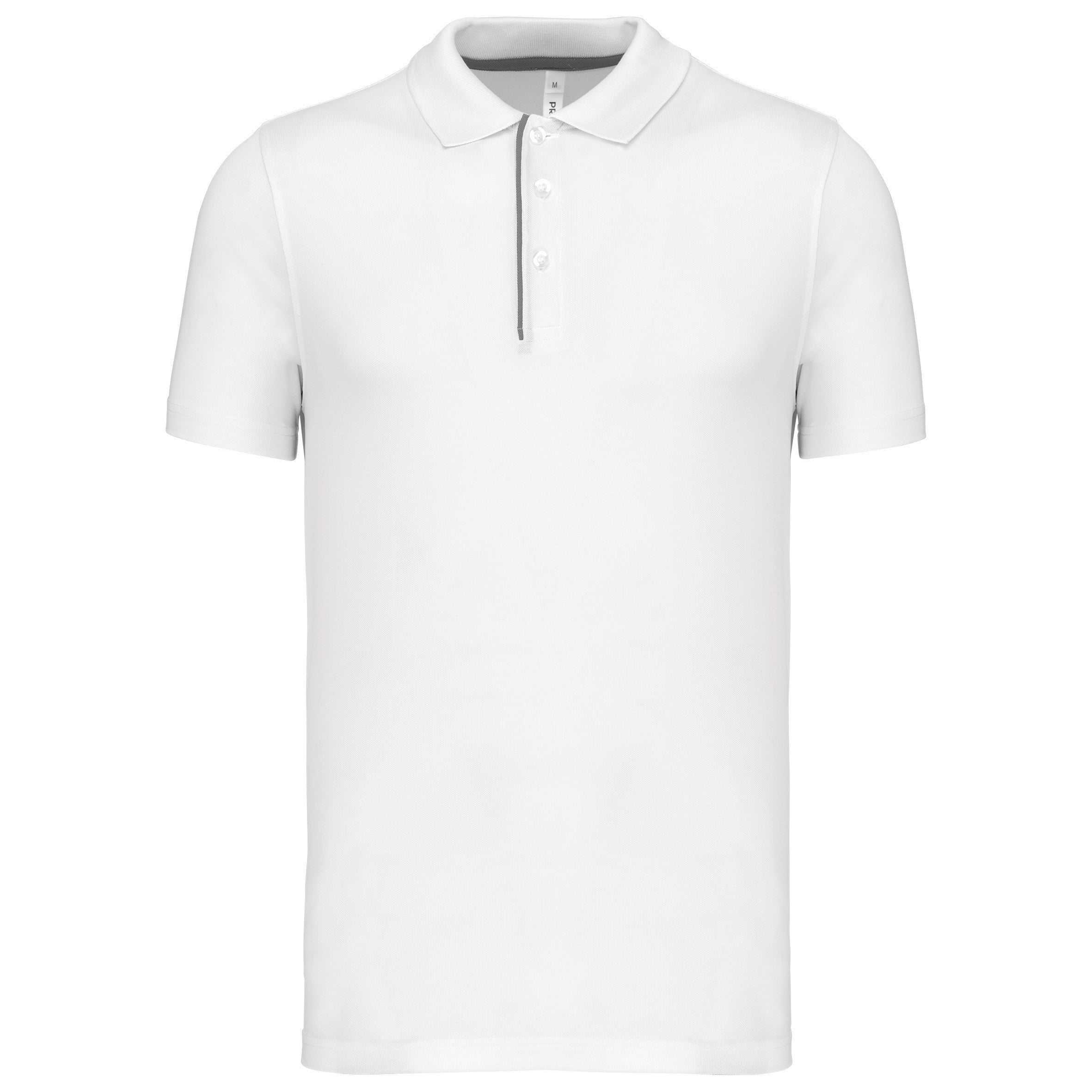 Polo maille piquée sport manches courtes
