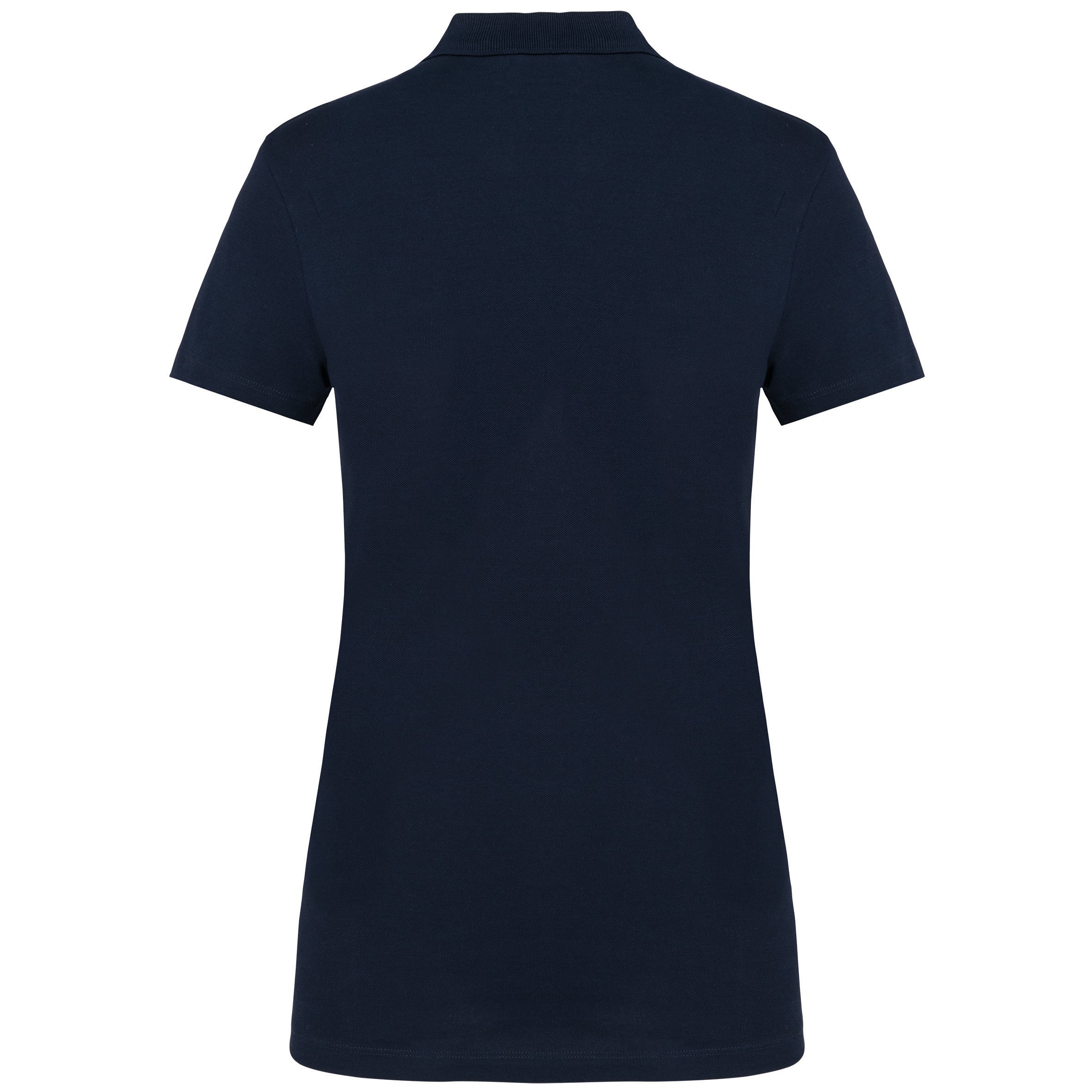 Polo Supima® manches courtes femme