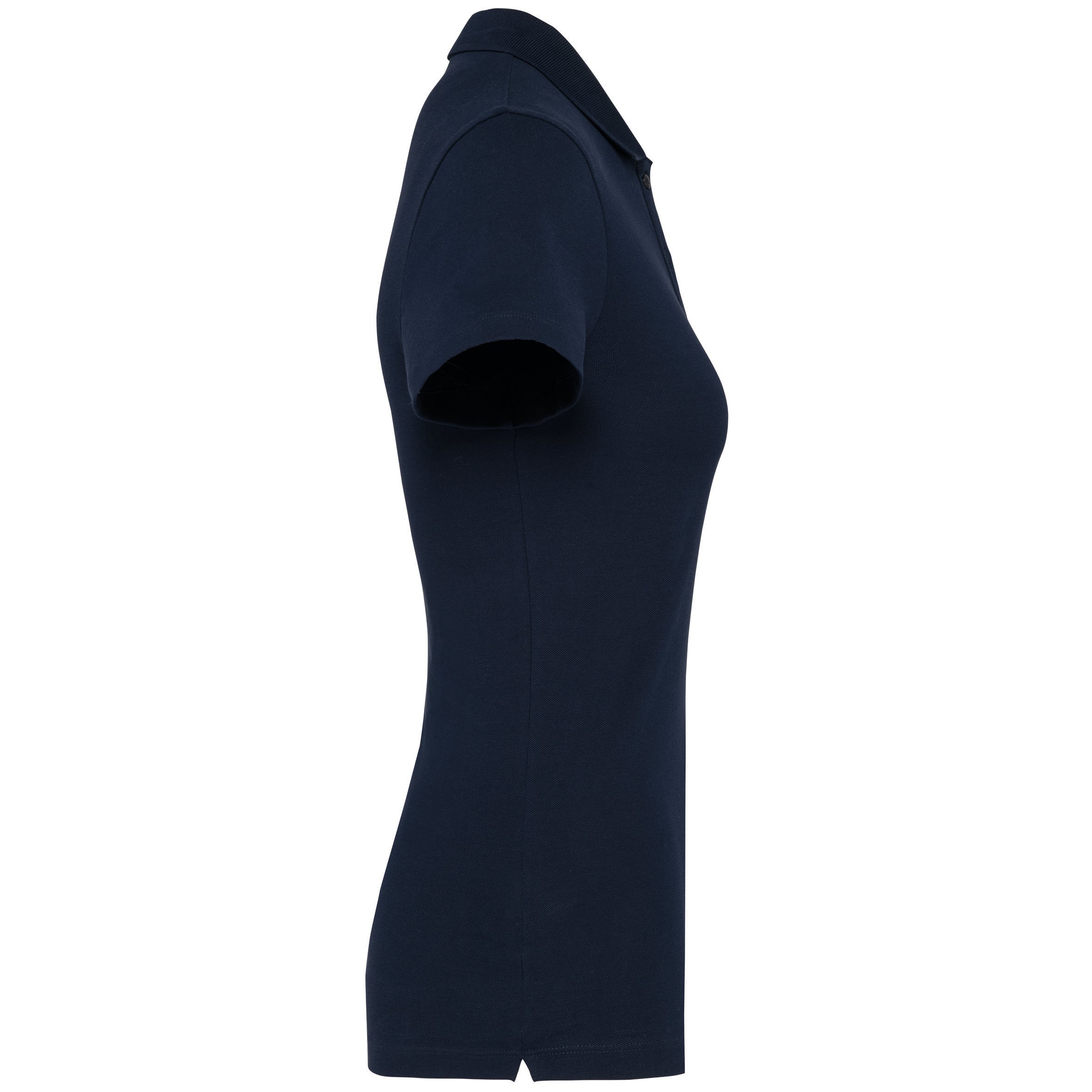 Polo Supima® manches courtes femme