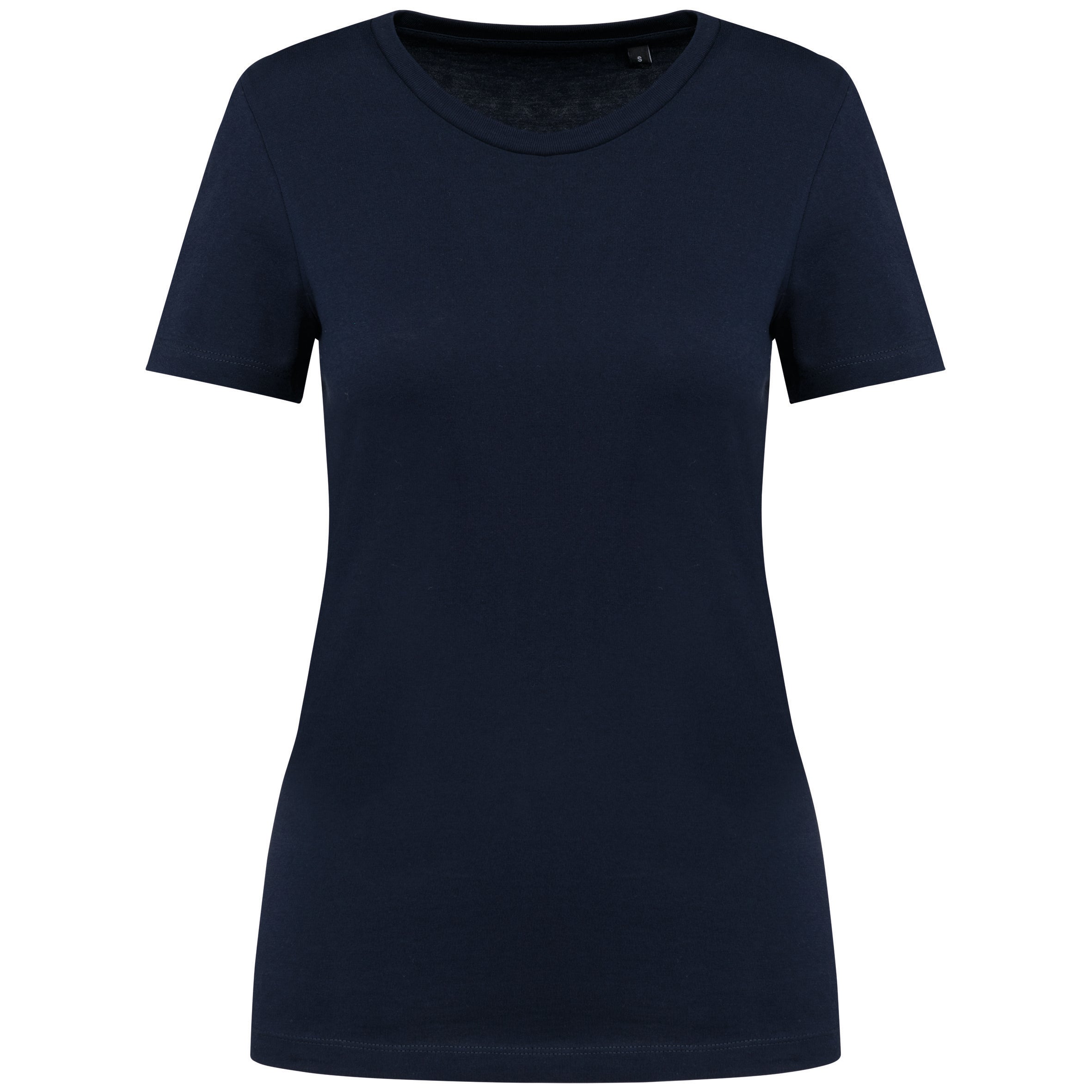 T-shirt Supima® col rond manches courtes femme