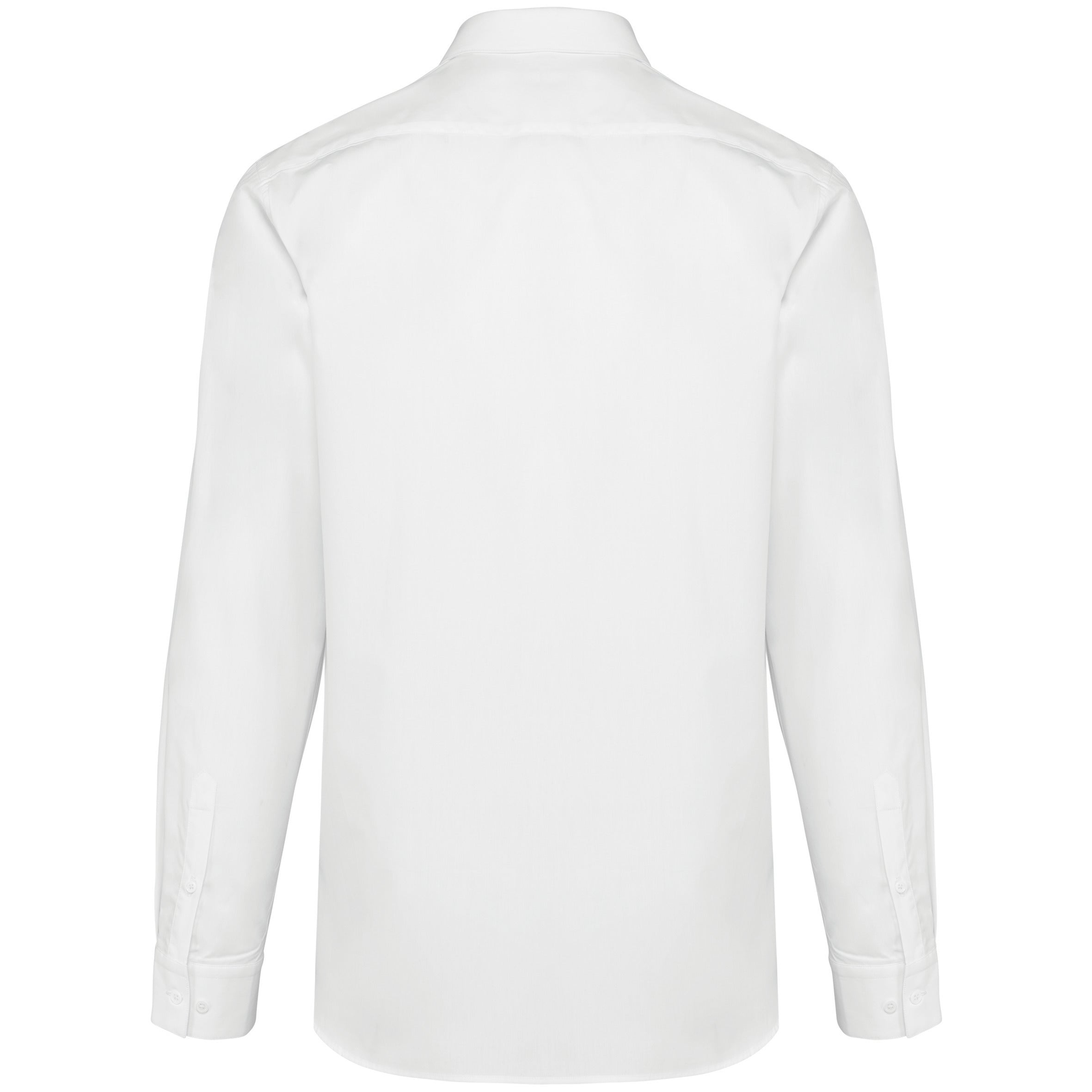 Chemise popeline manches longues homme