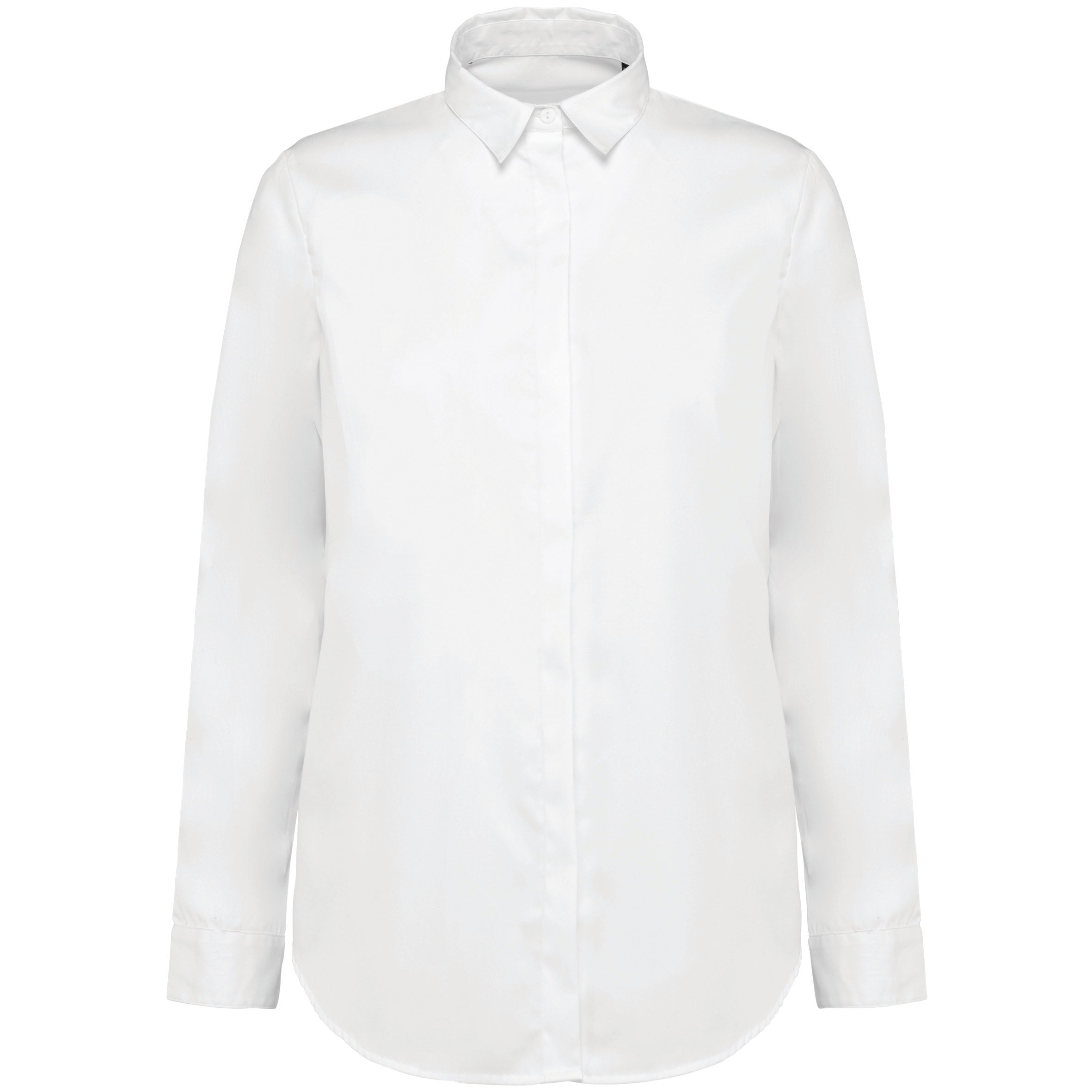 Chemise twill manches longues femme