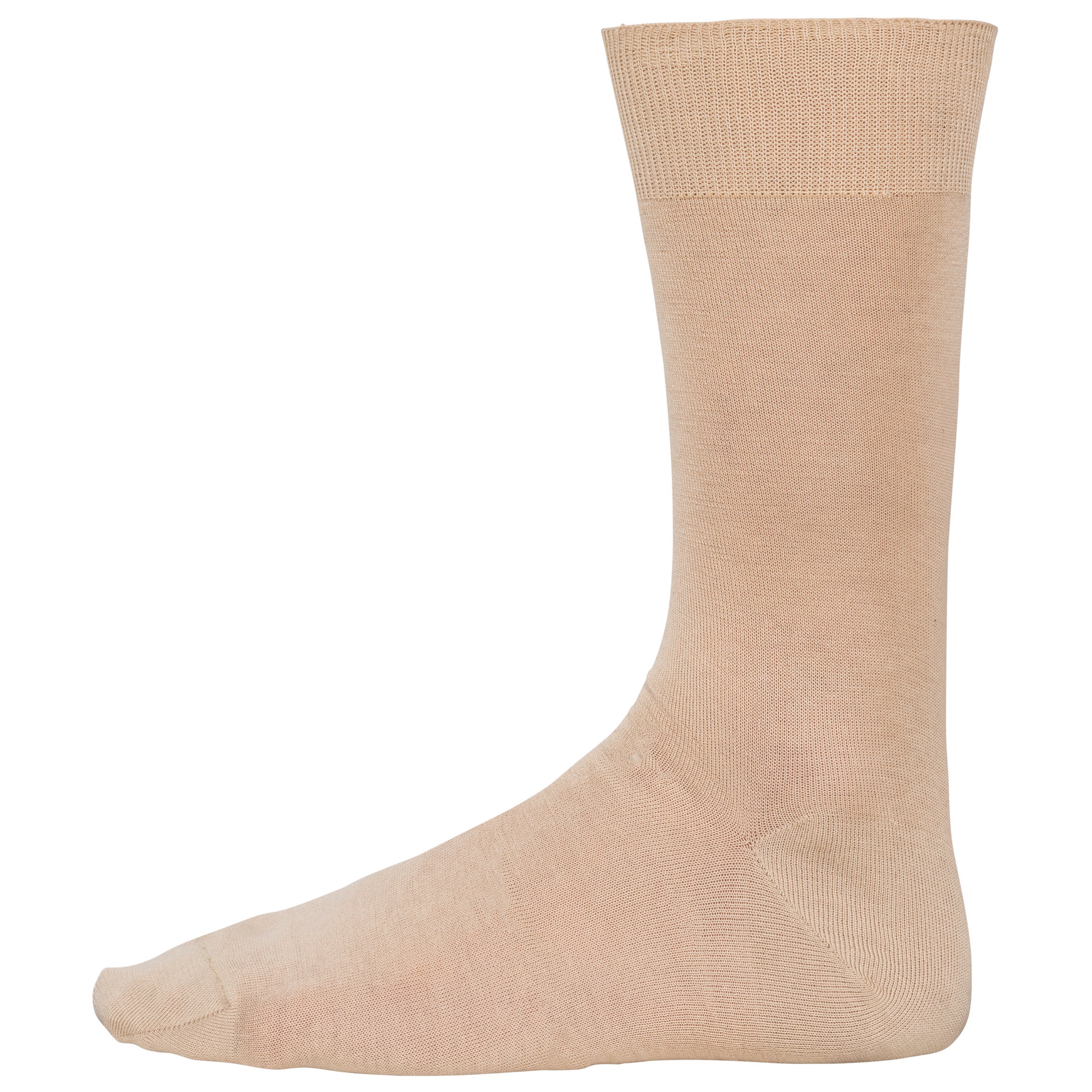 Men's lisle cotton jersey socks