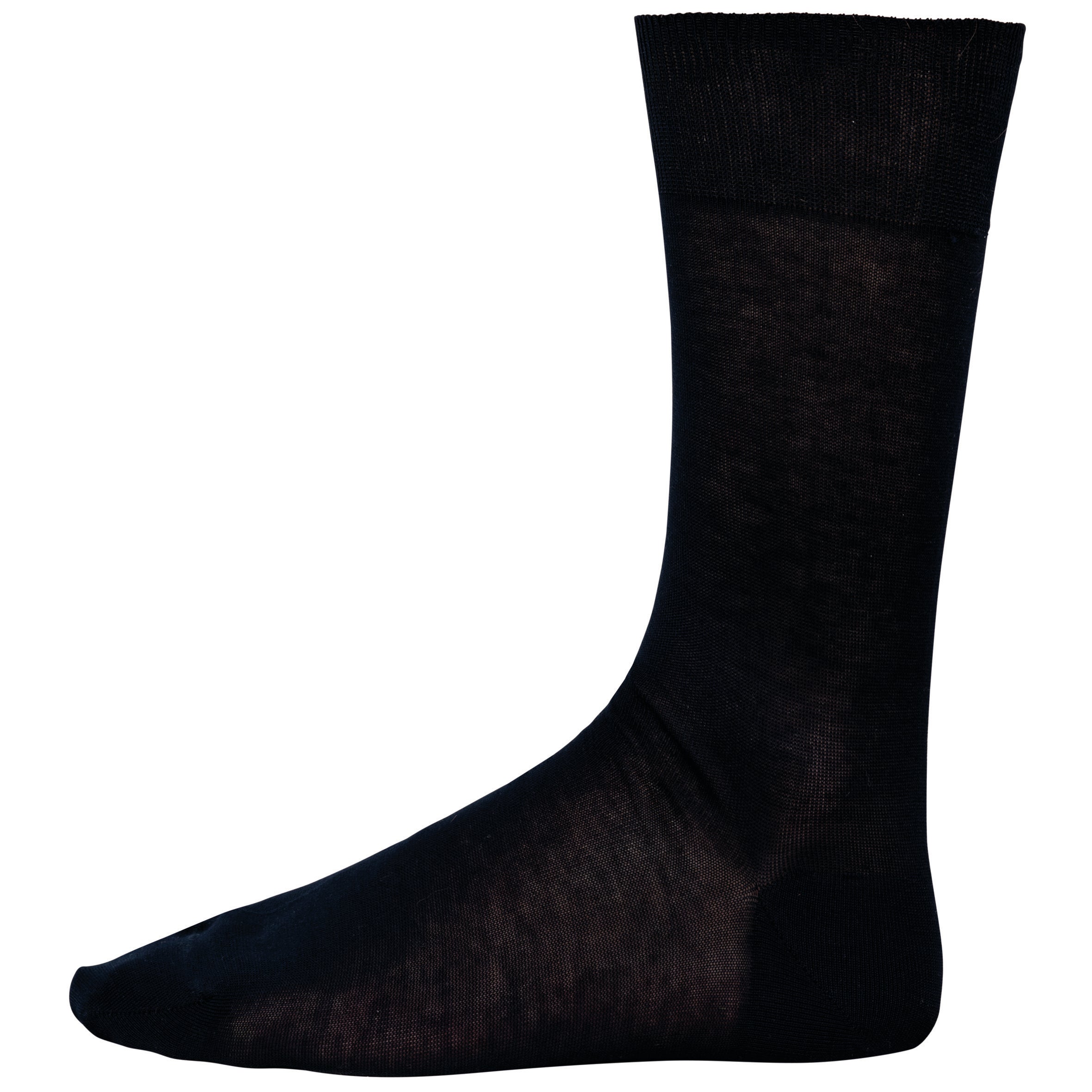 Chaussettes jersey coton fil d'Écosse homme