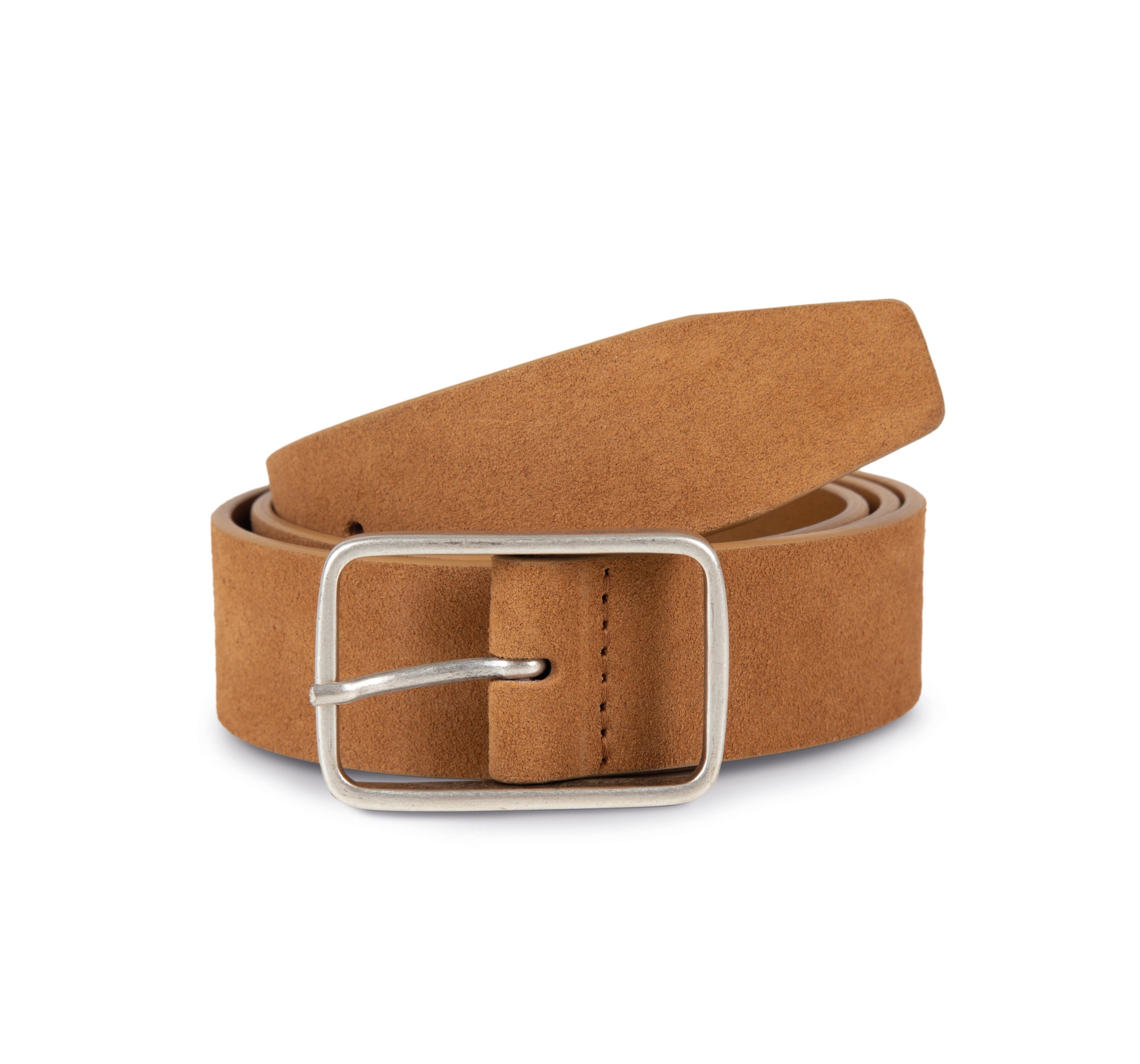 Men's suede leather belt