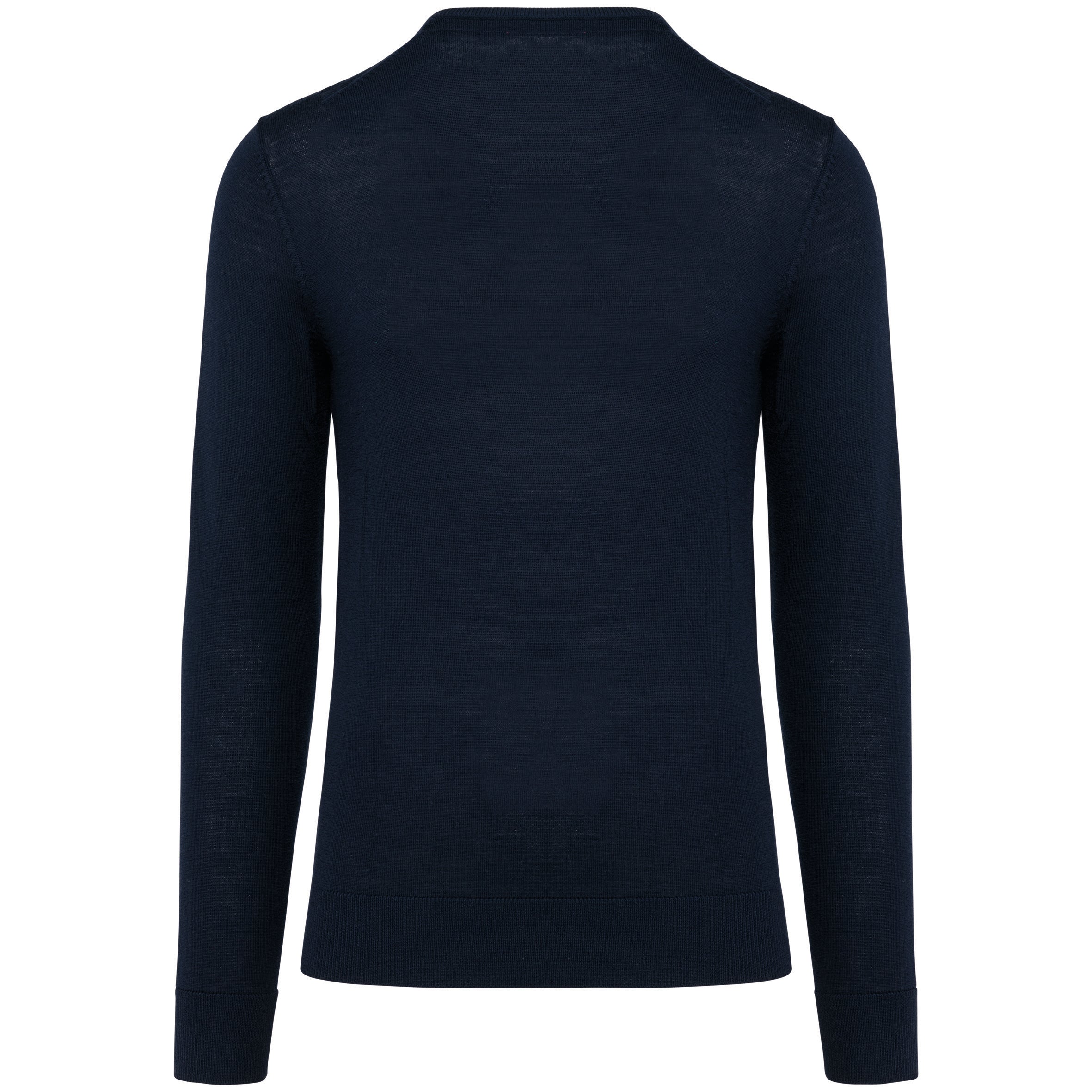 Pull Mérinos col V homme